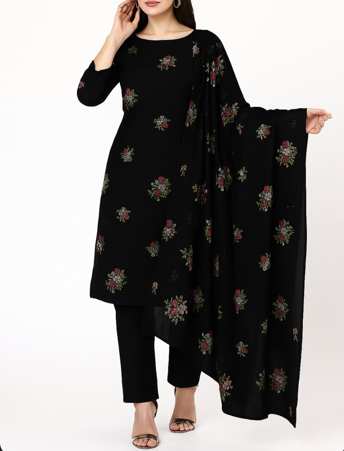 3pc karnadi Embroidery