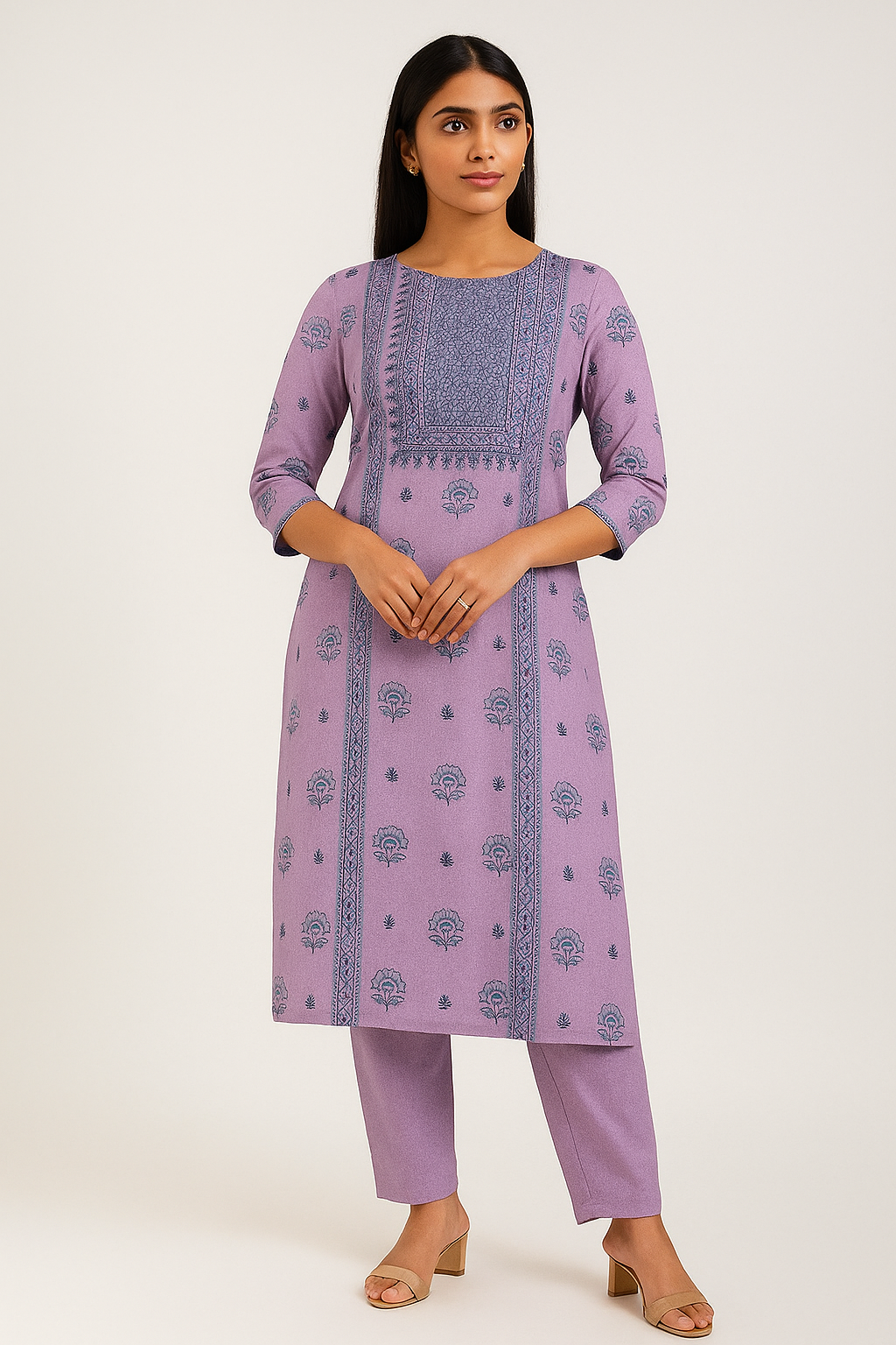 2pc Karandi Embroidery