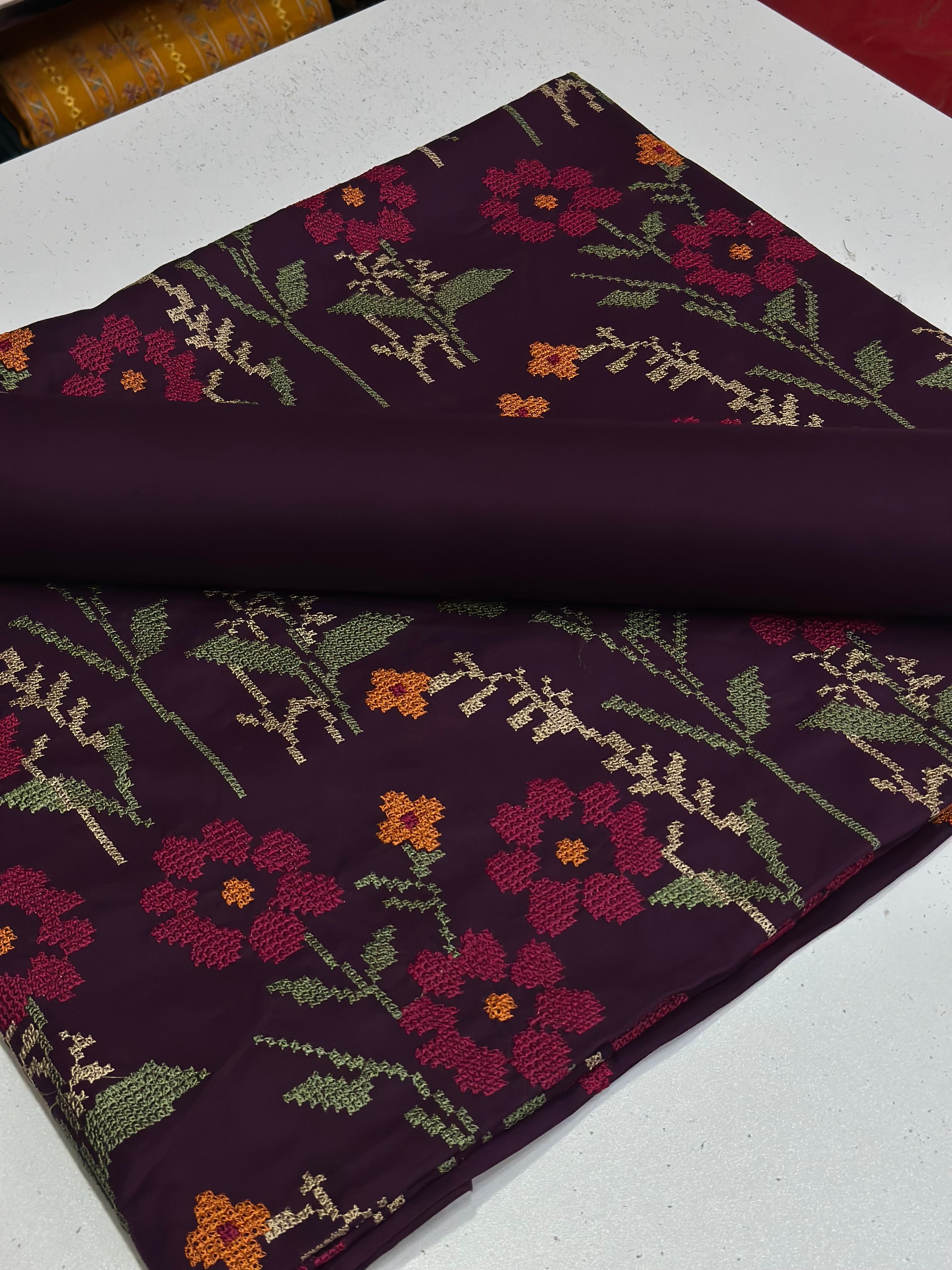2pc Lawn Embroidery