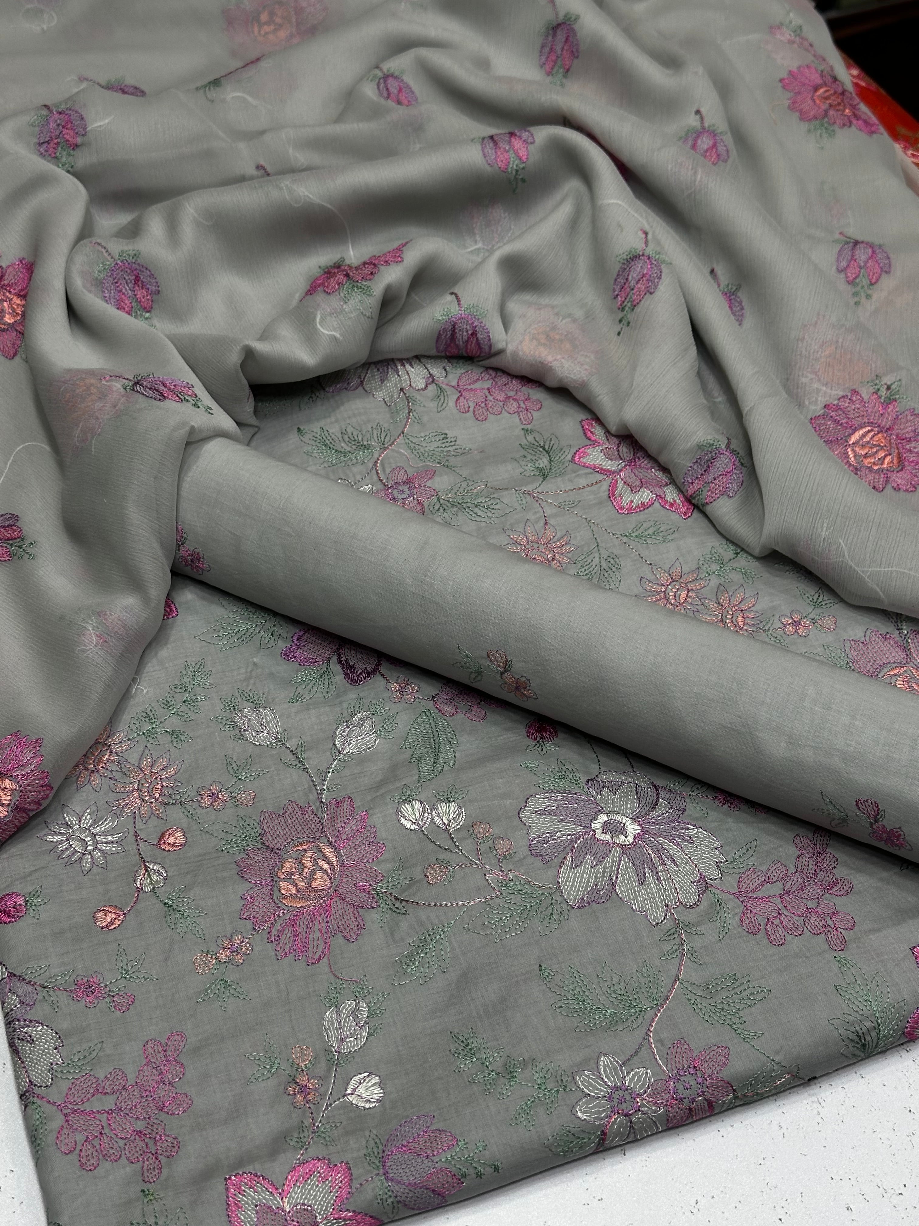 3pc lawn Embroidery