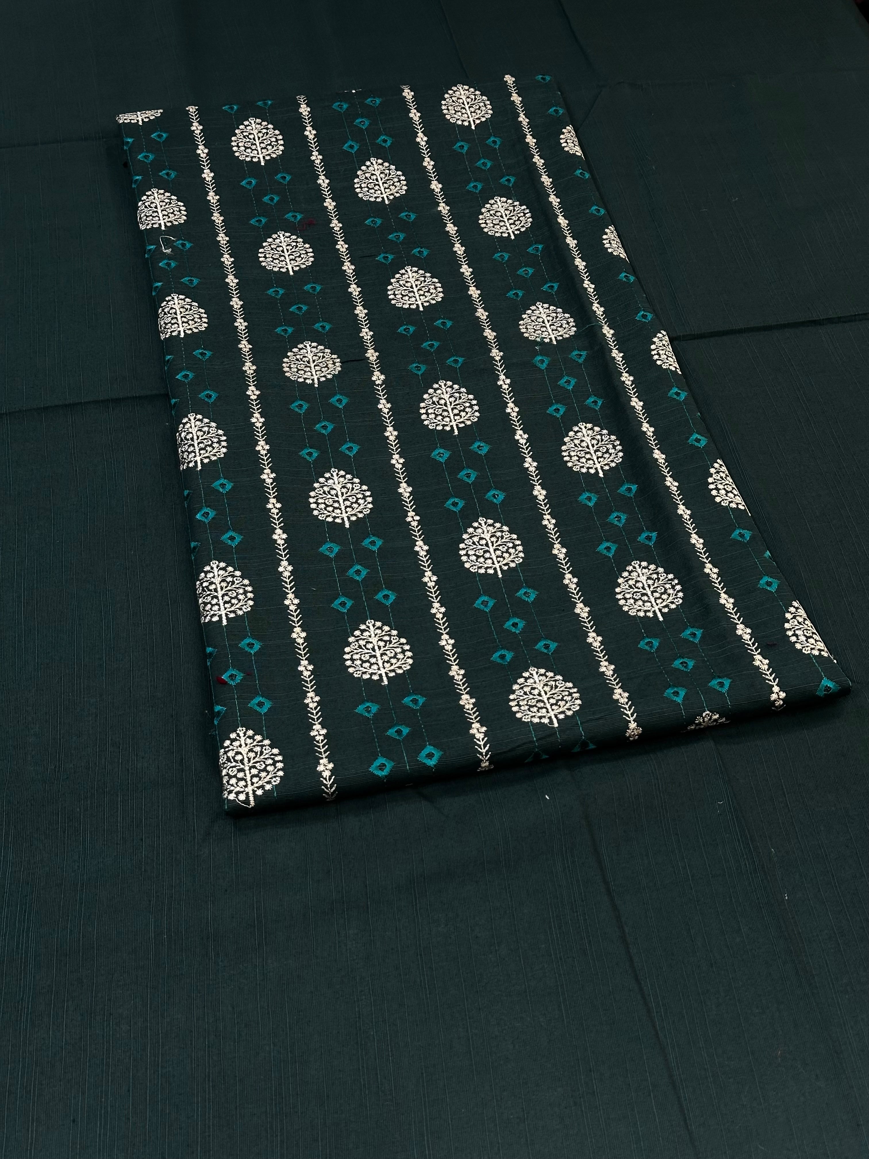 2pc Khaddar Embroidery