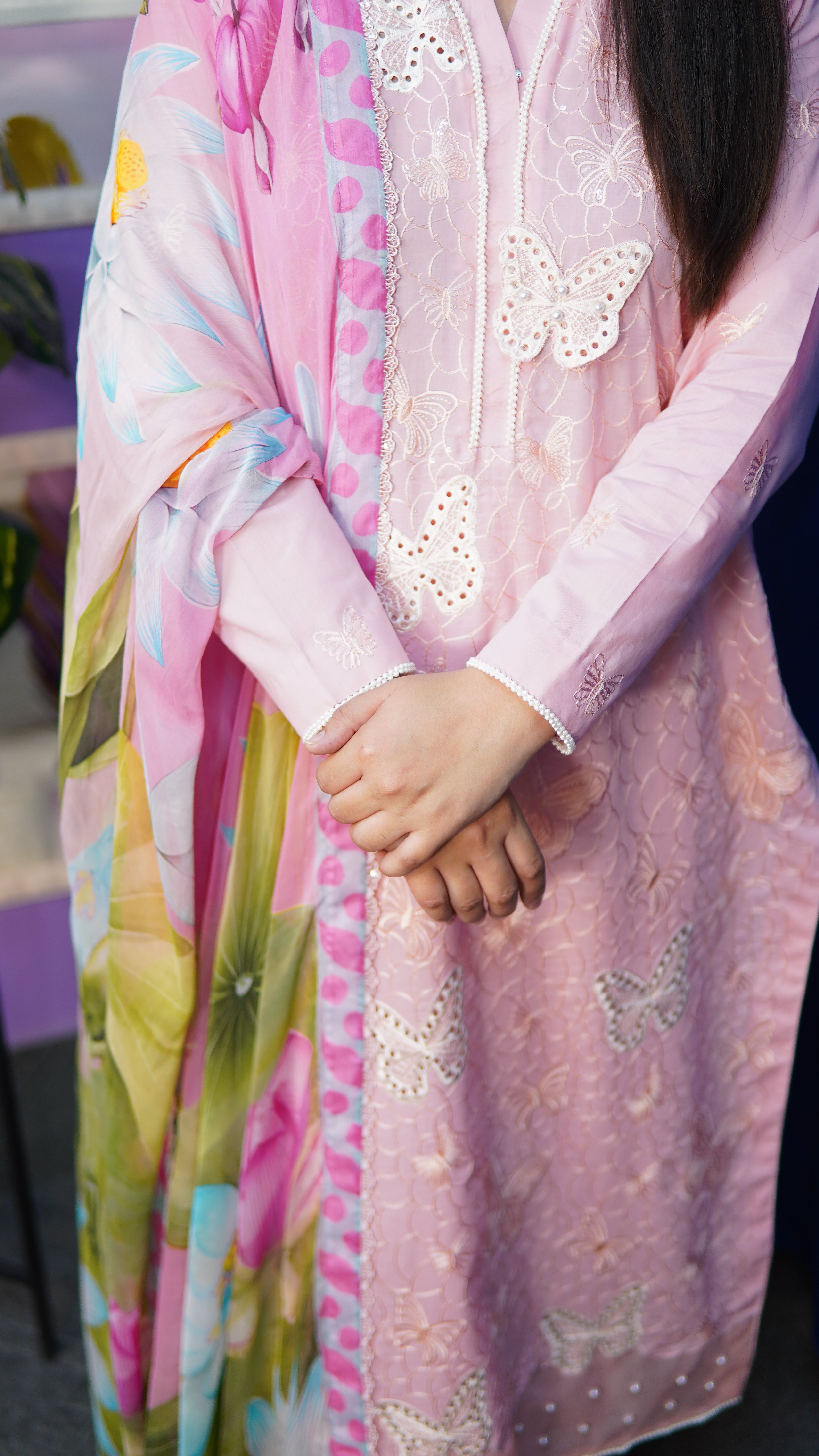 2pc Lawn Embroidery