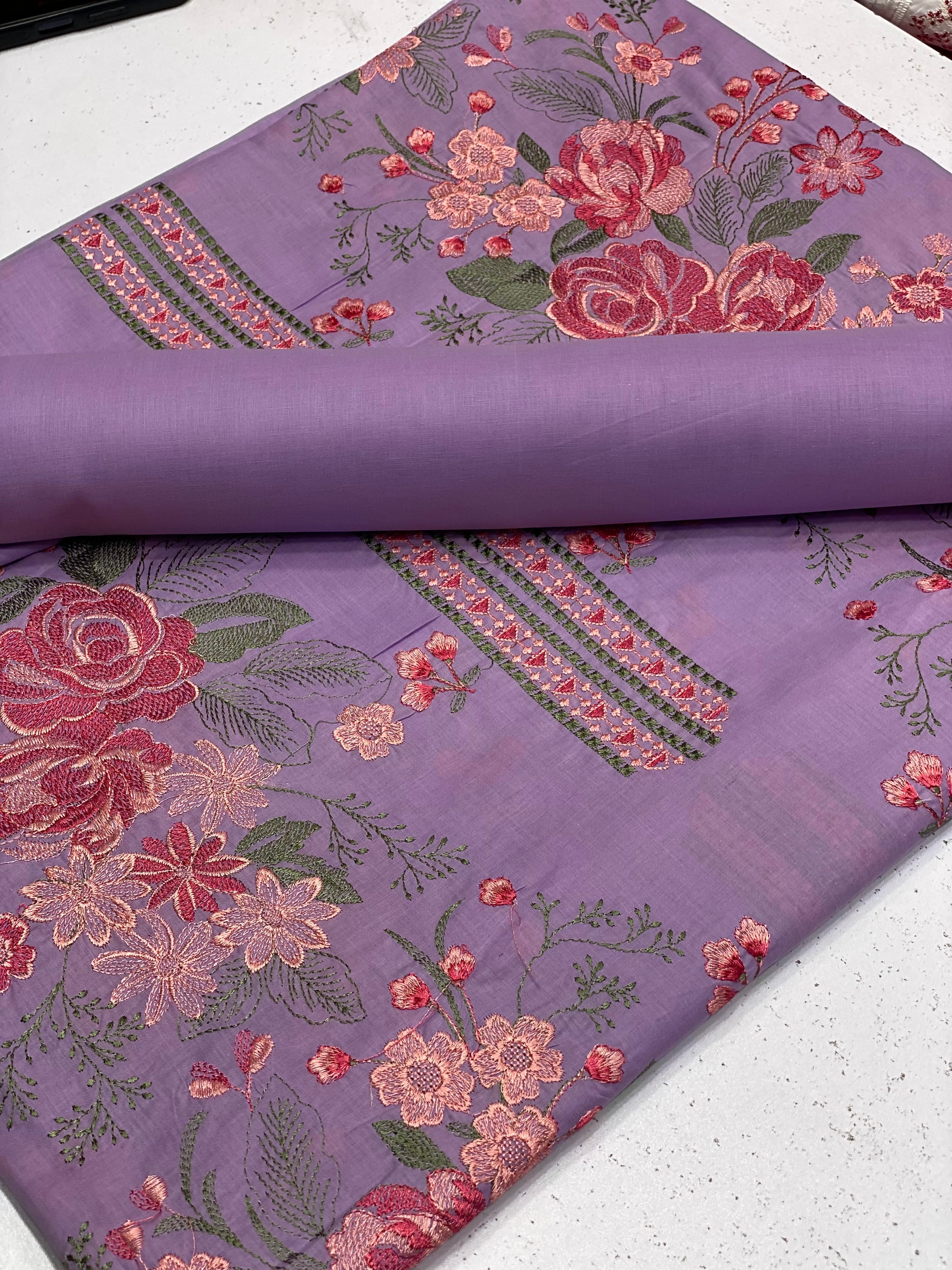 2pc Lawn Embroidery