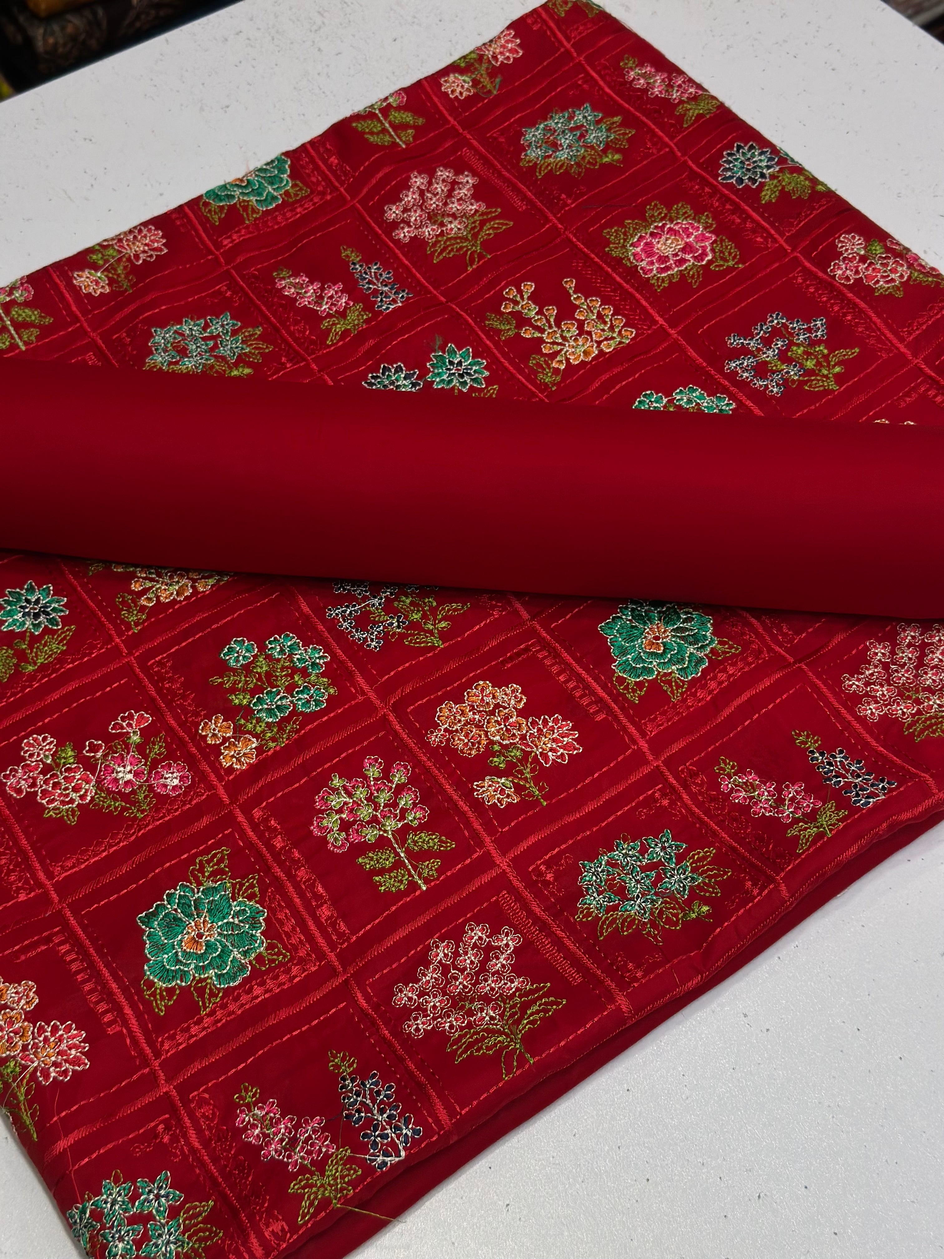 2pc Lawn Embroidery