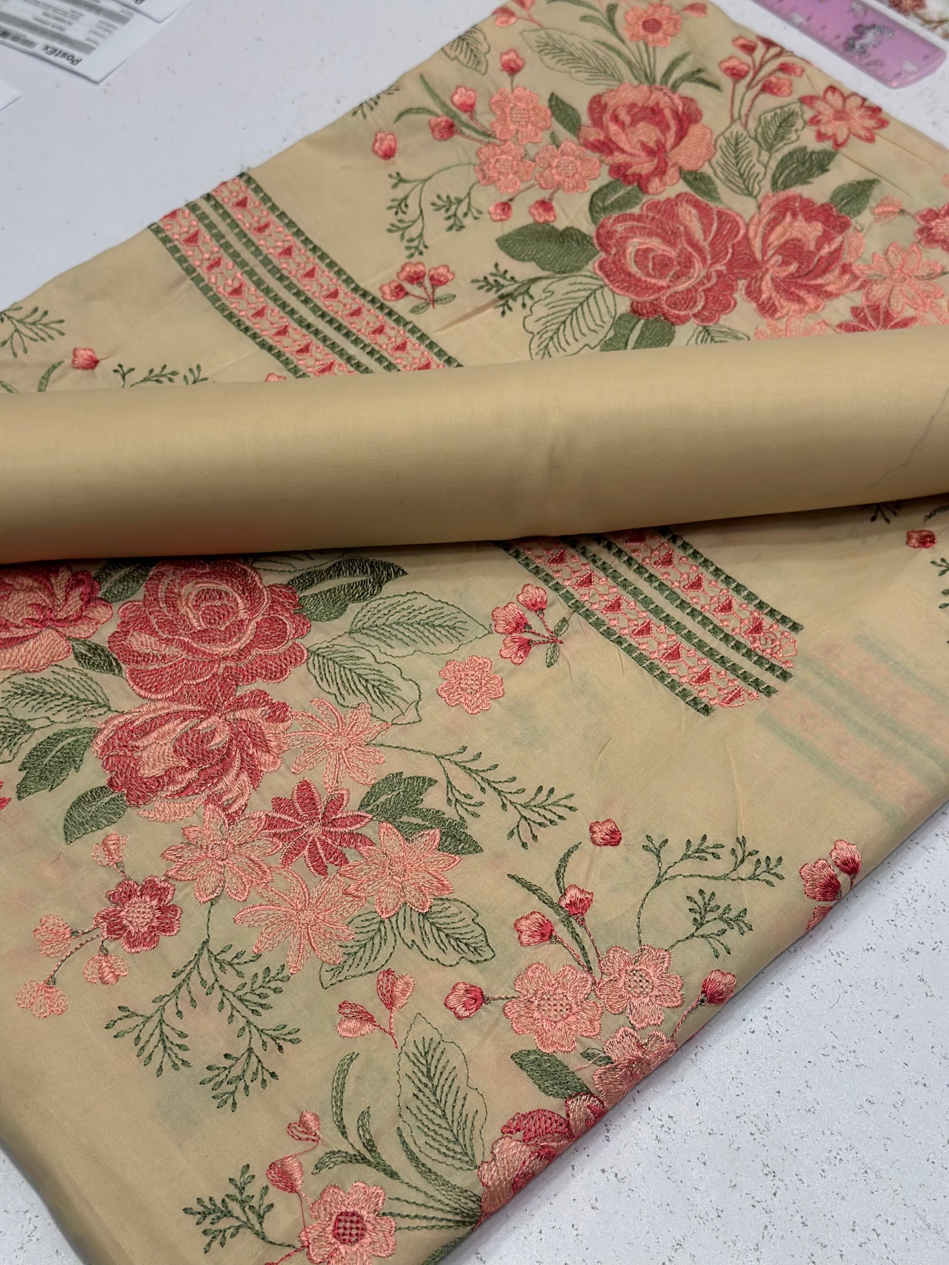 2pc Lawn Embroidery