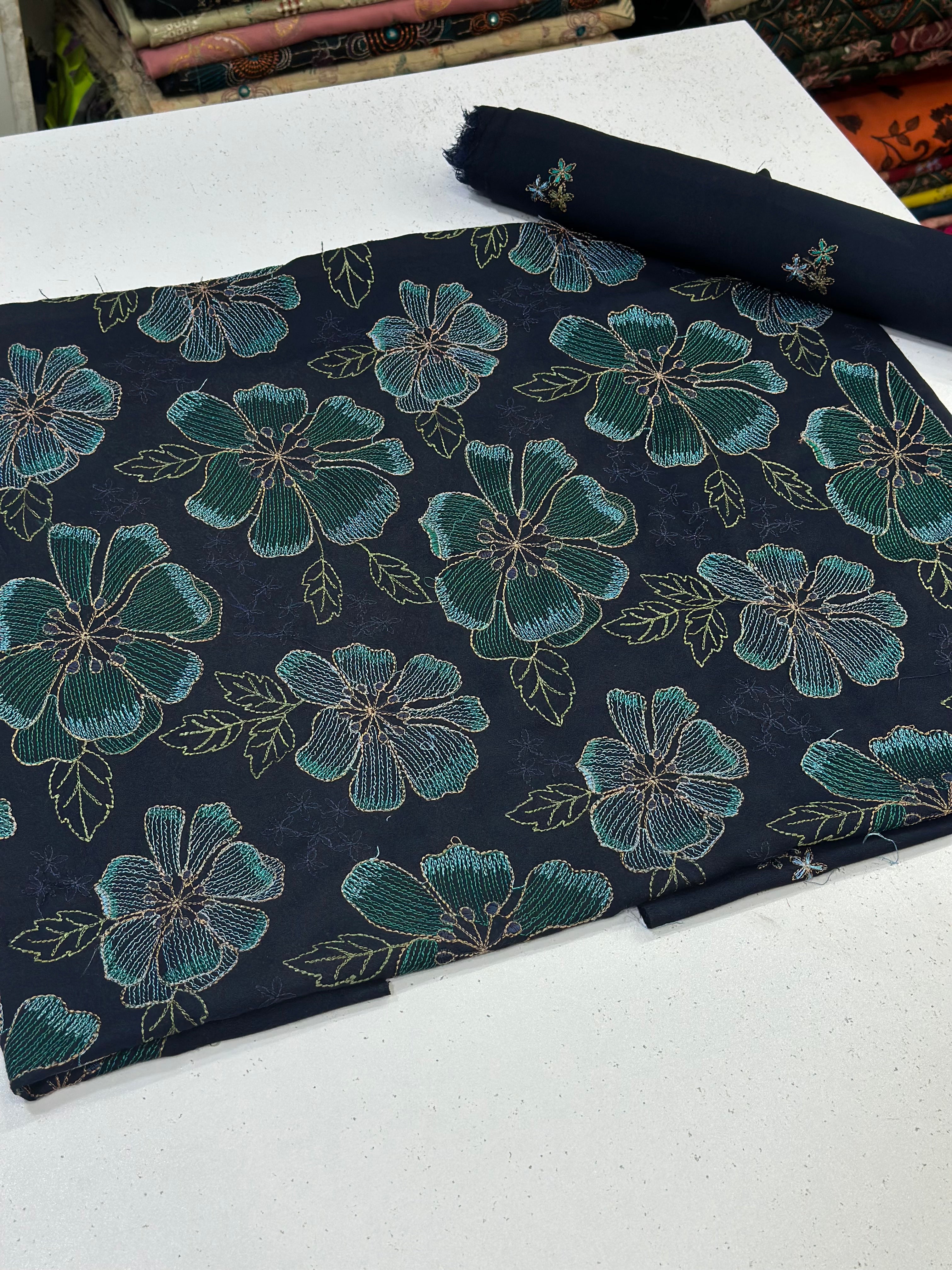 2pc Karandi Embroidery