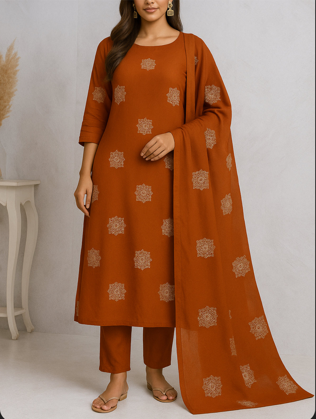 2pc Lawn Embroidery