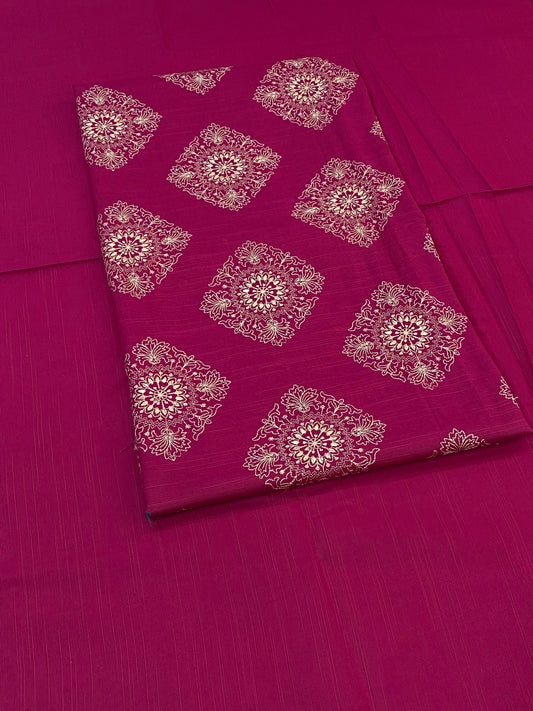 2pc Khaddar Embroidery