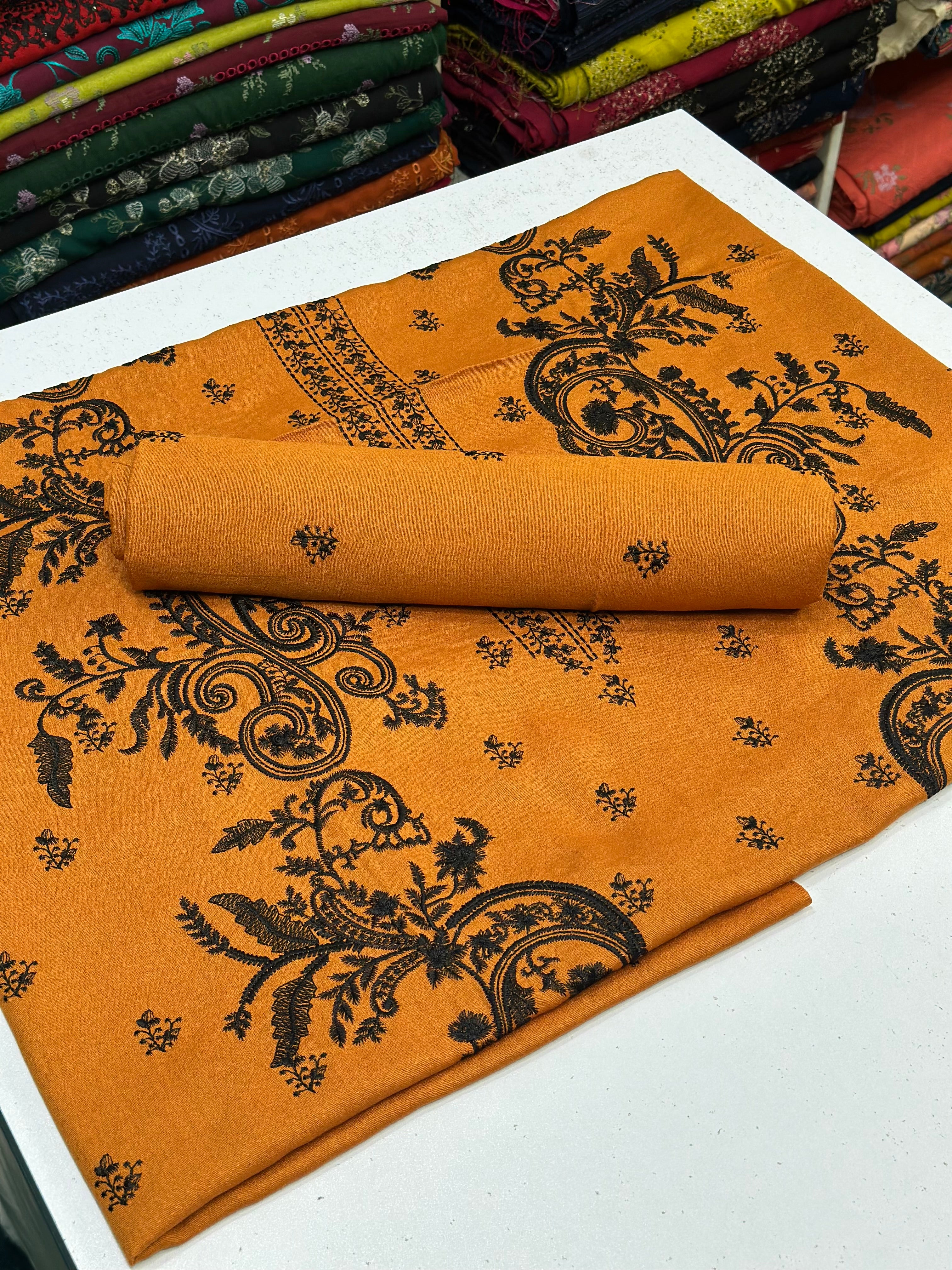 2pc Karandi Embroidery