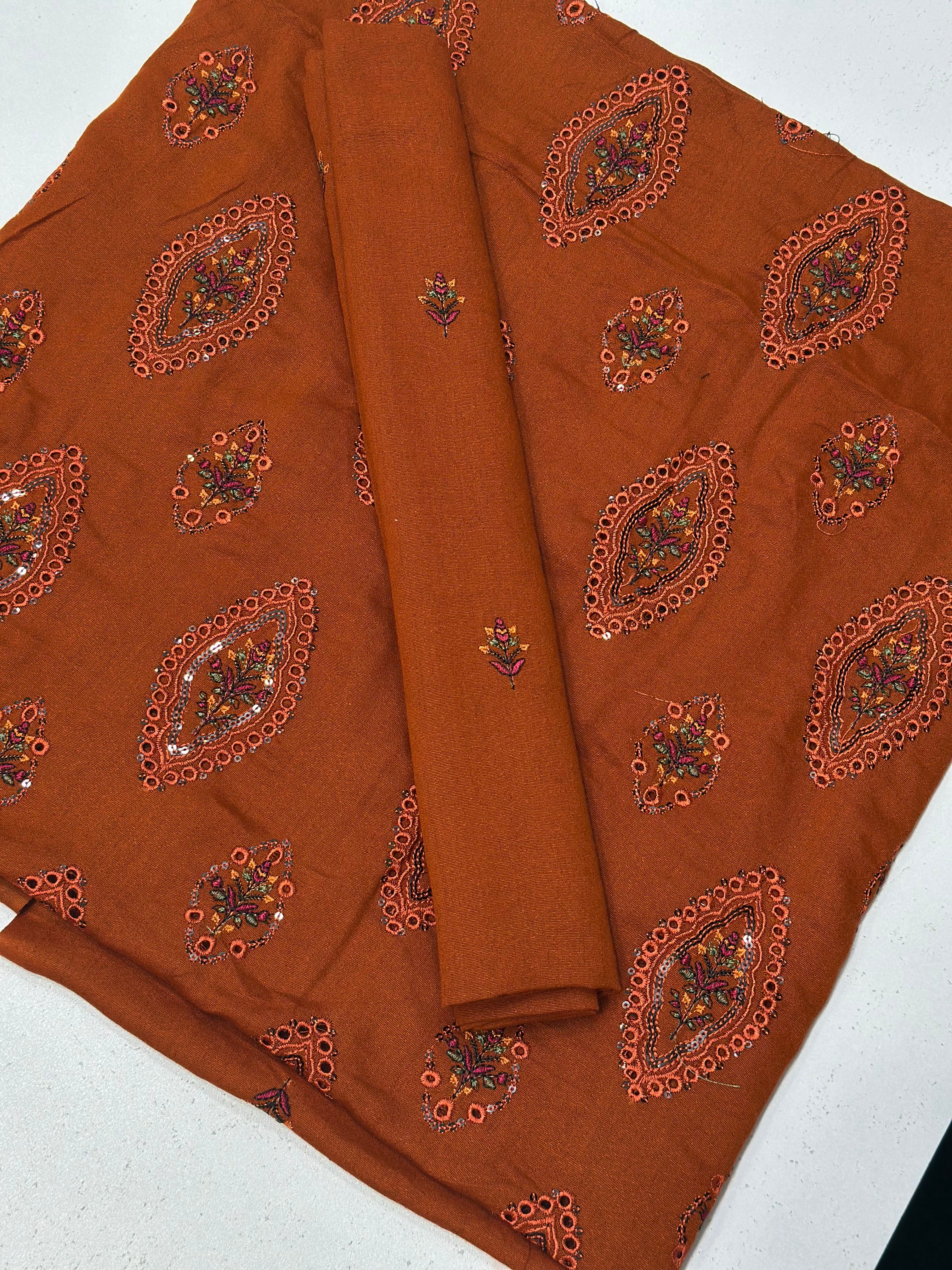 2pc Karandi Embroidery