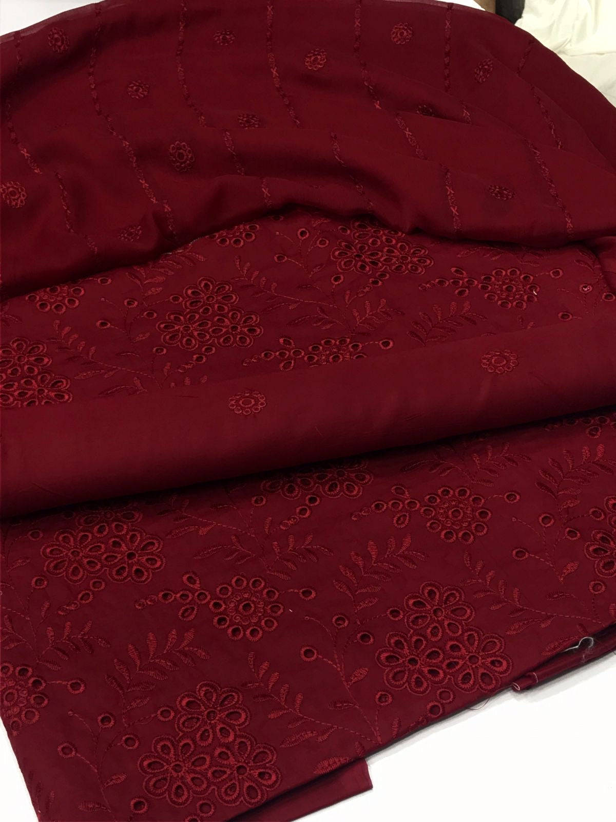 3pc lawn Embroidery