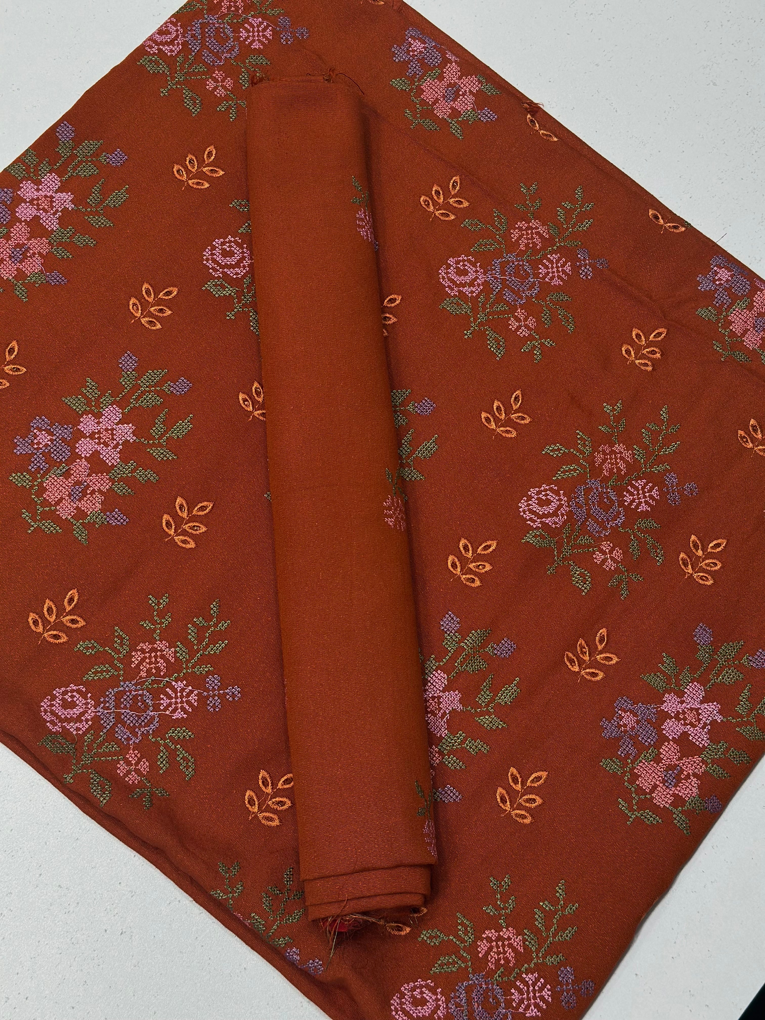 2pc Karandi Embroidery
