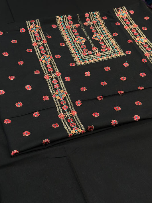 2pc Khaddar Embroidery