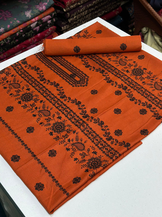 2pc Karandi Embroidery