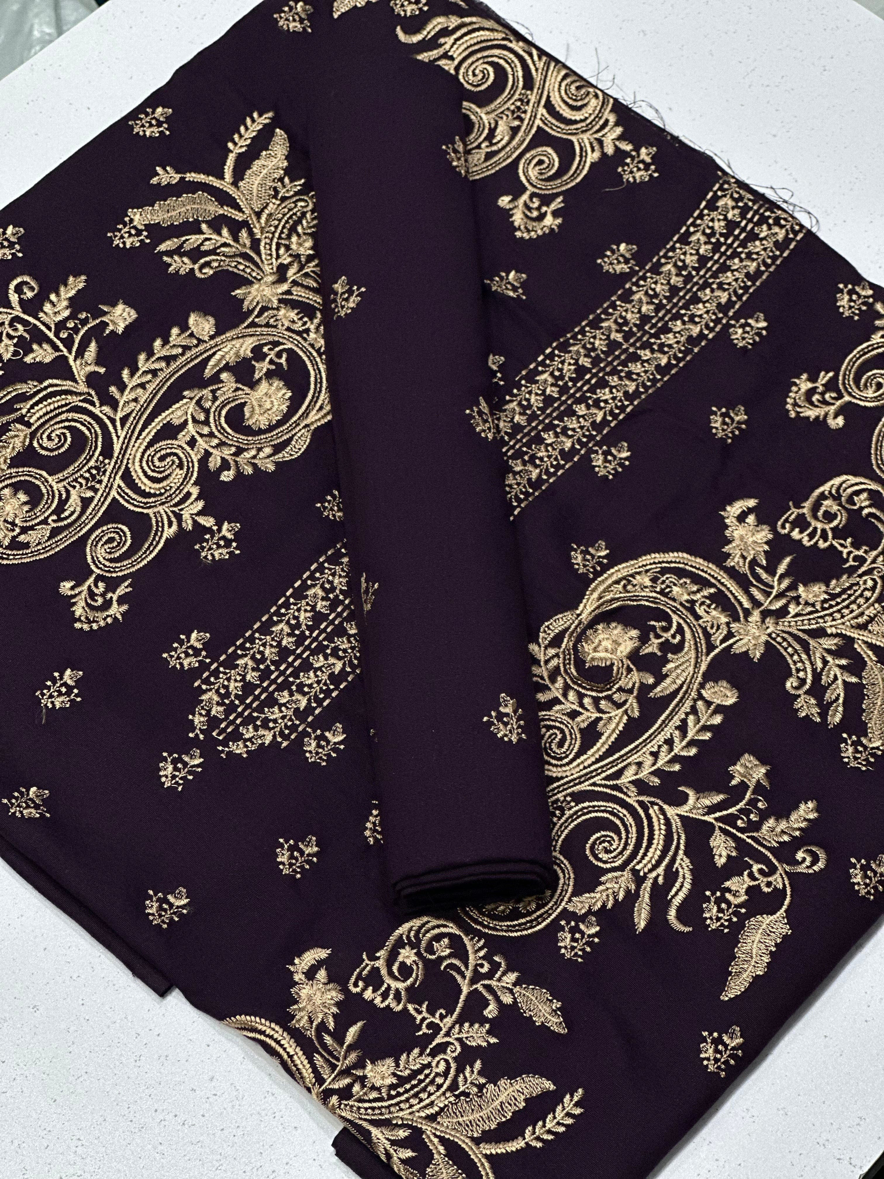 2pc Karandi Embroidery