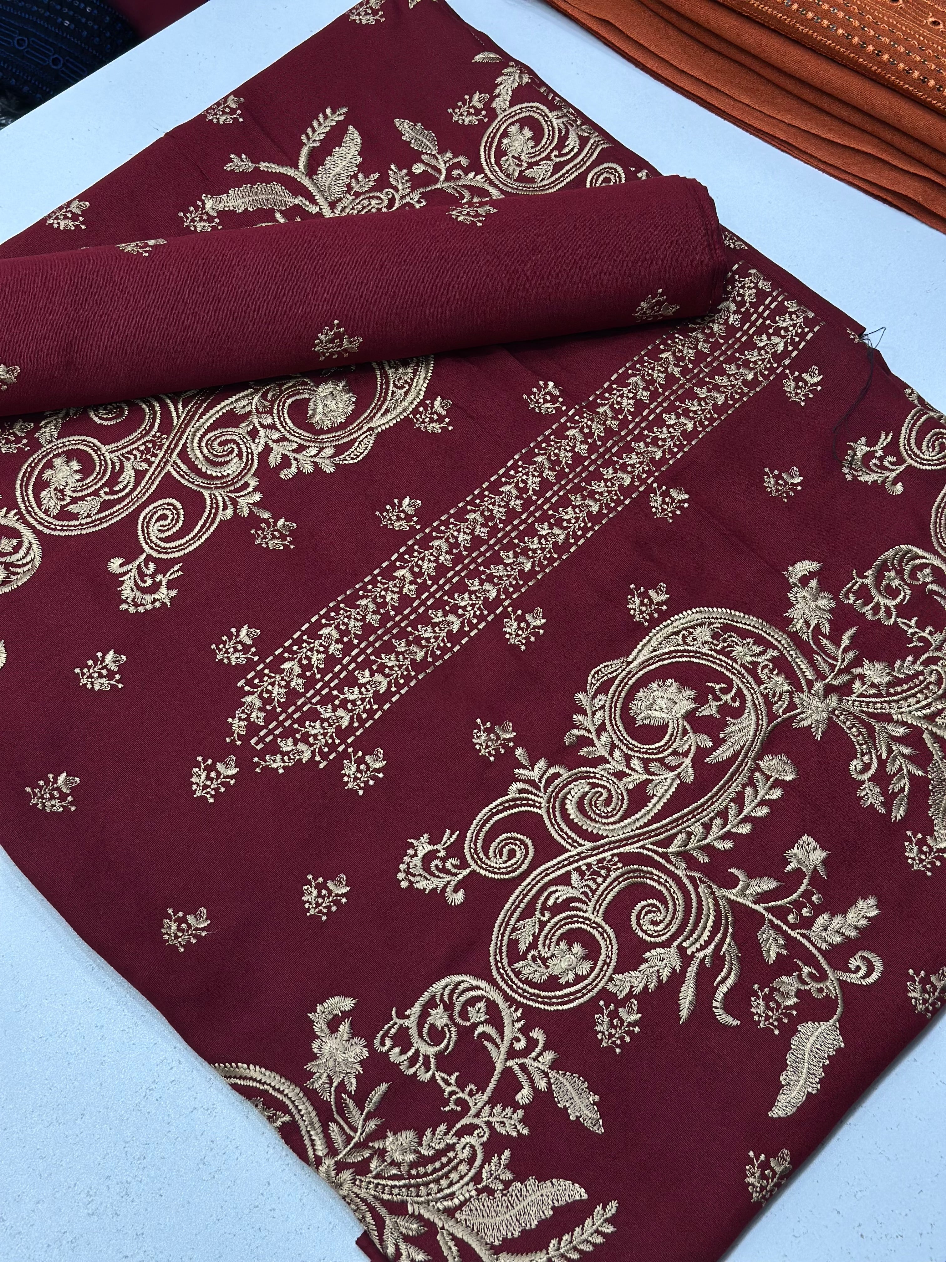 2pc Karandi Embroidery