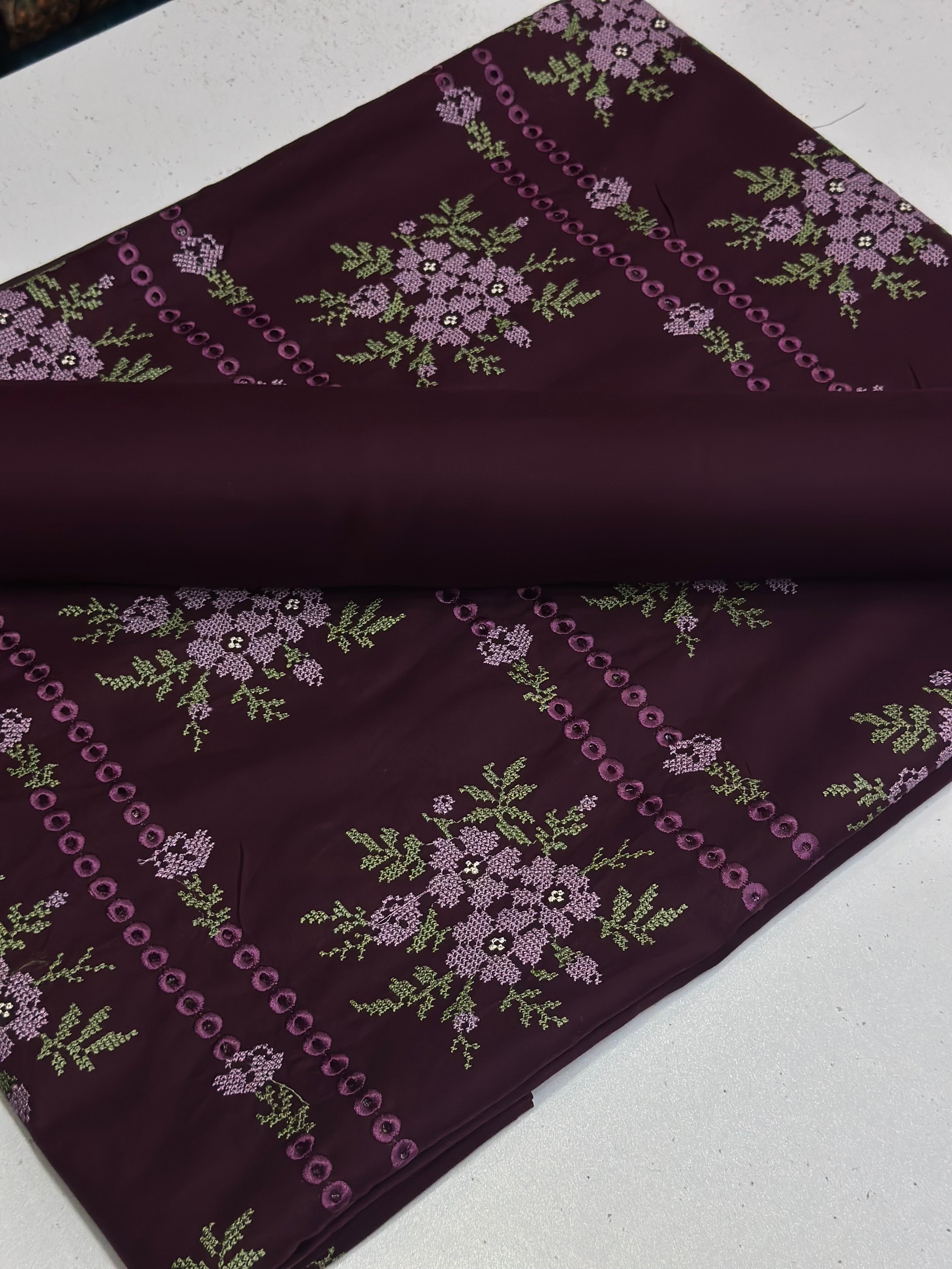 2pc Lawn Embroidery