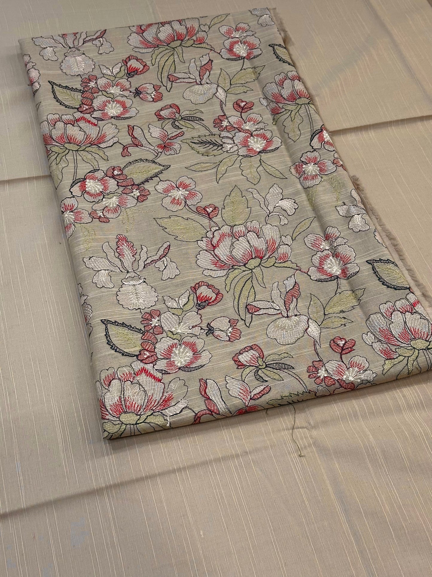 2pc Khaddar Embroidery