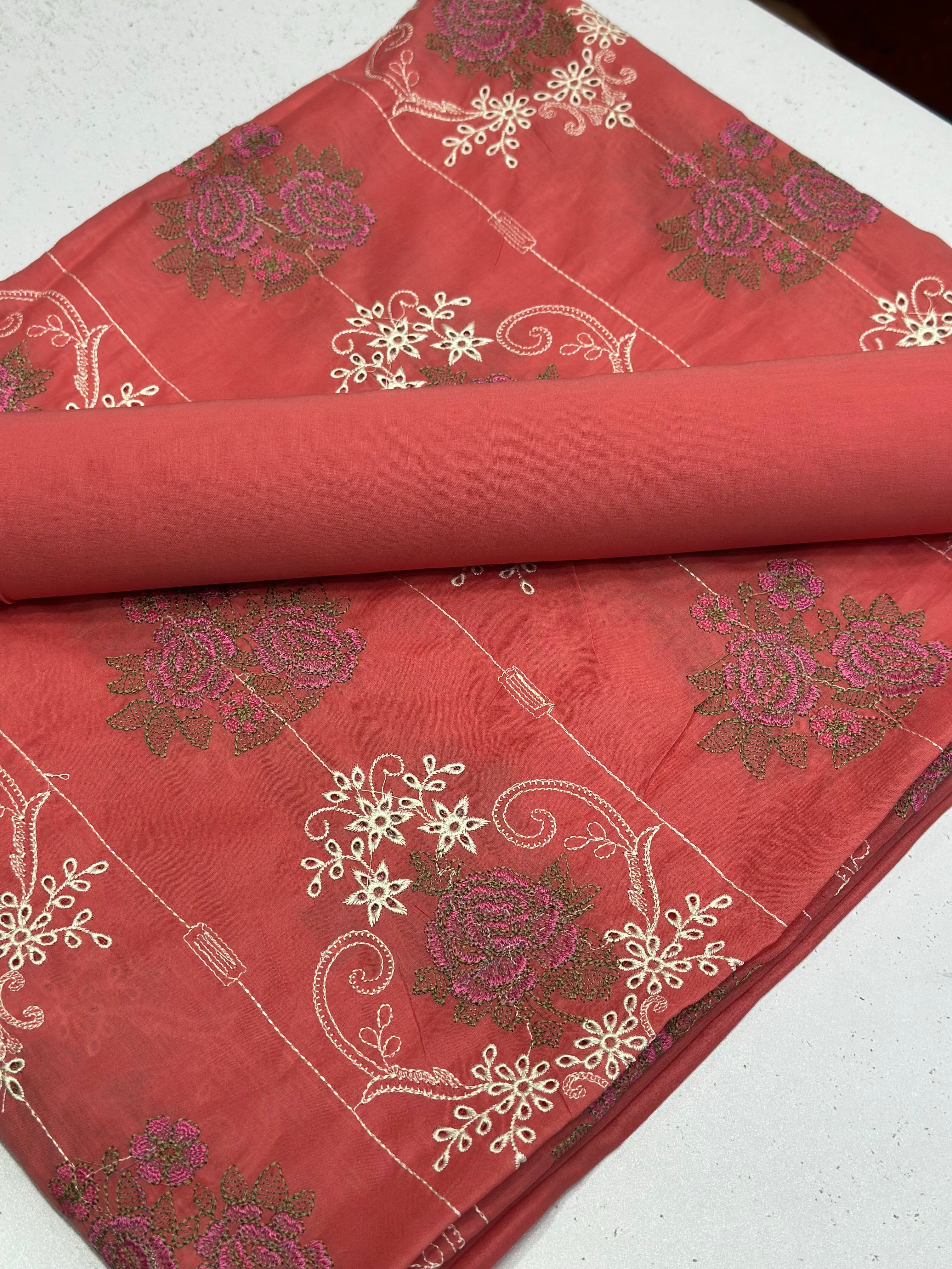2pc Lawn Embroidery