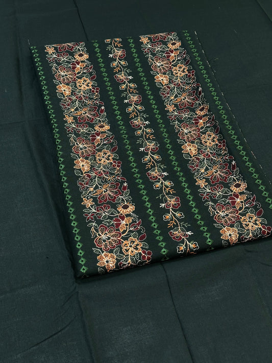 2pc Khaddar Embroidery