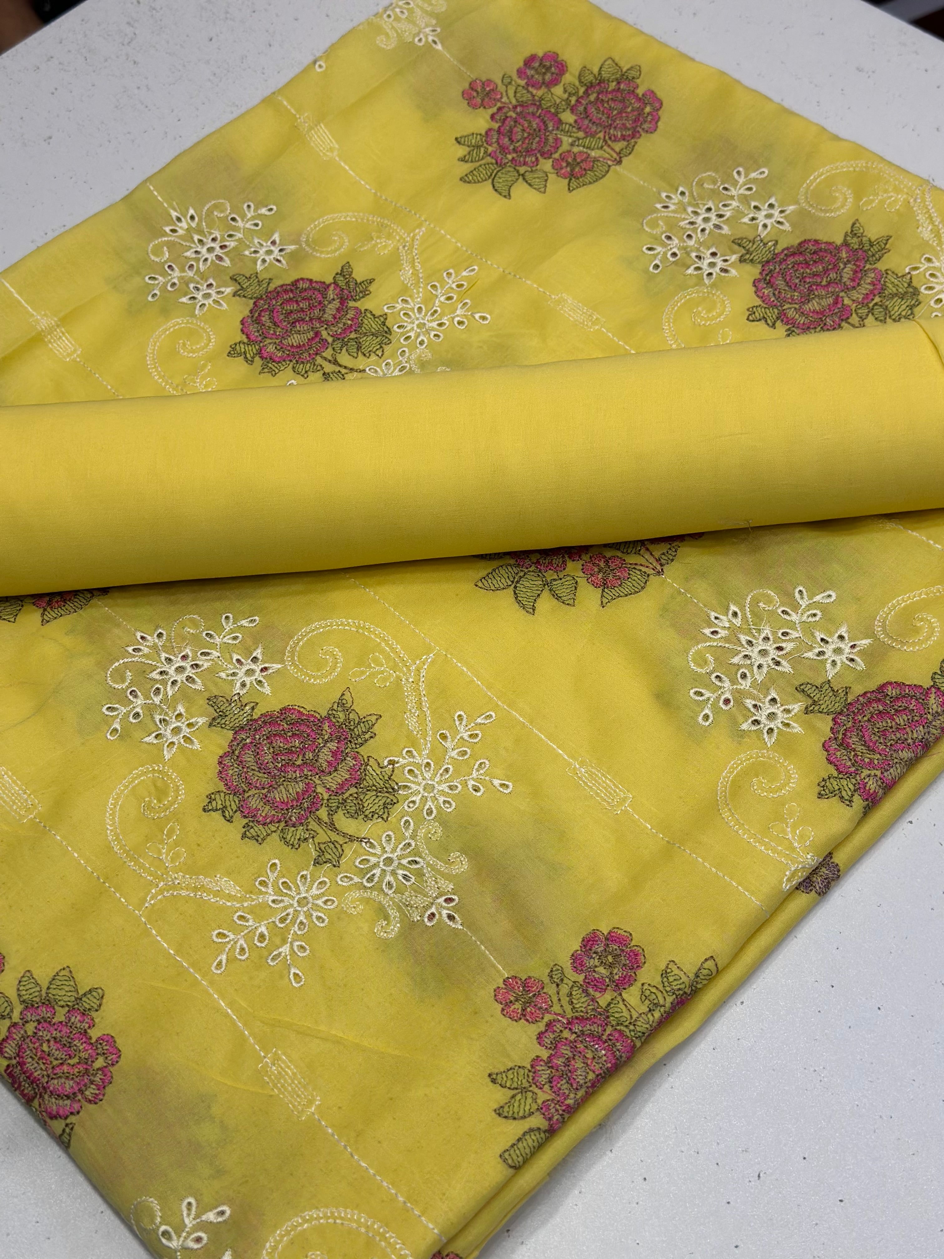 2pc Lawn Embroidery