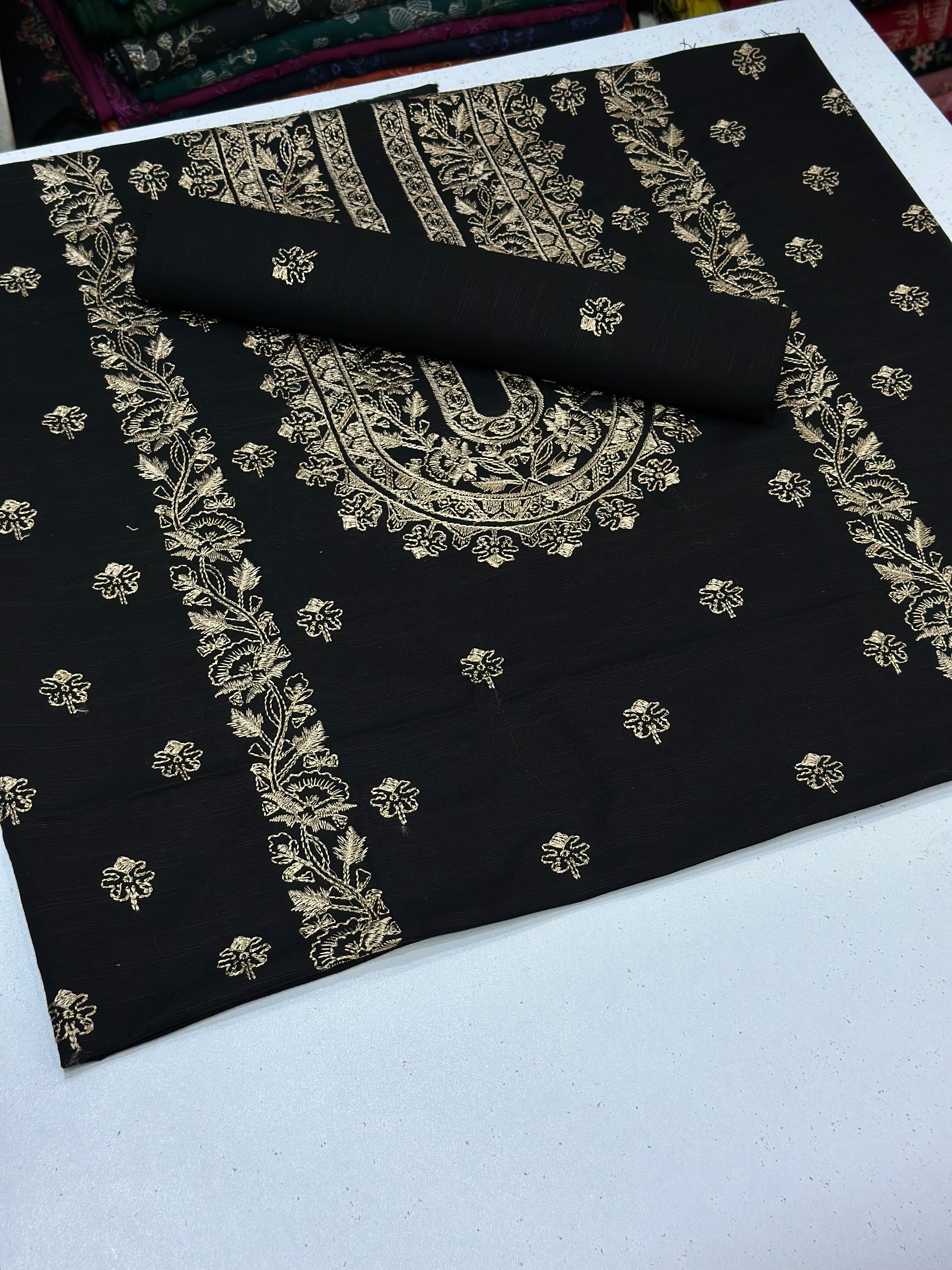 2pc Khaddar Embroidery