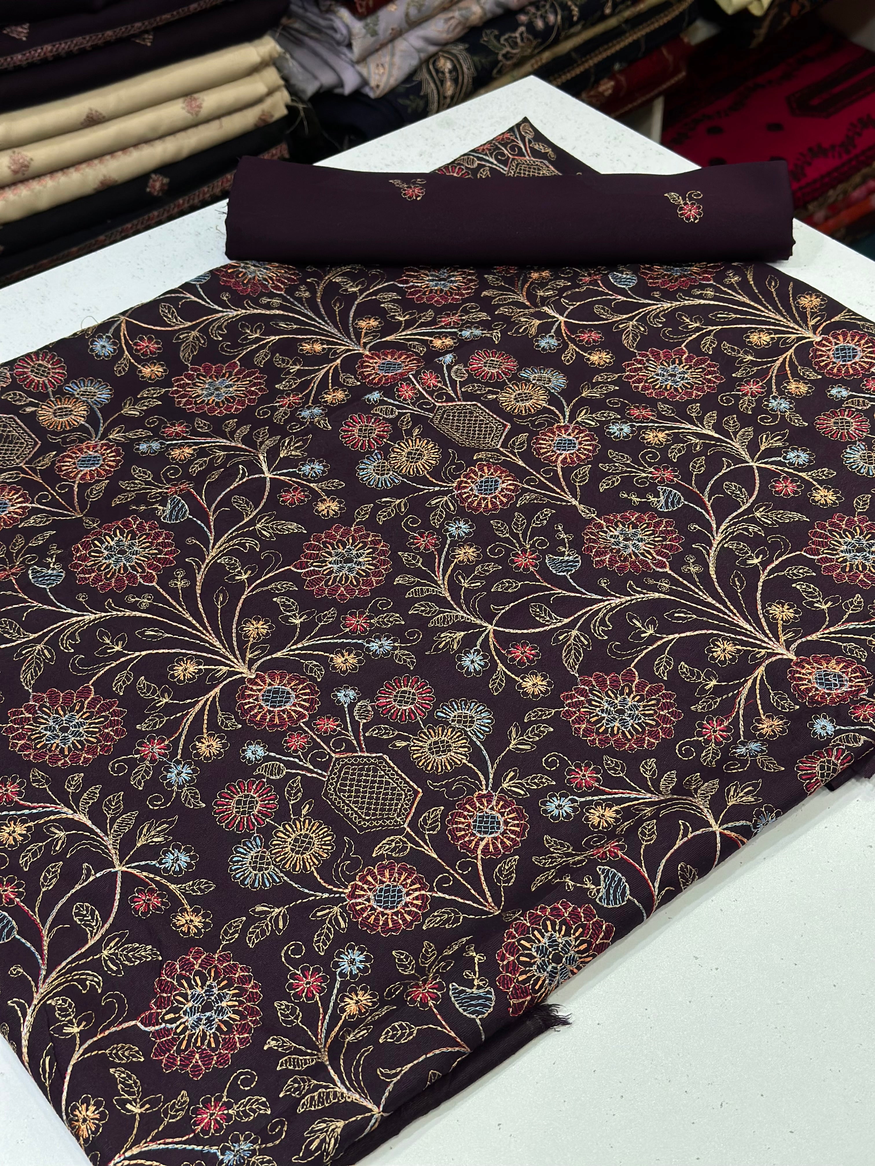 2pc Karandi Embroidery