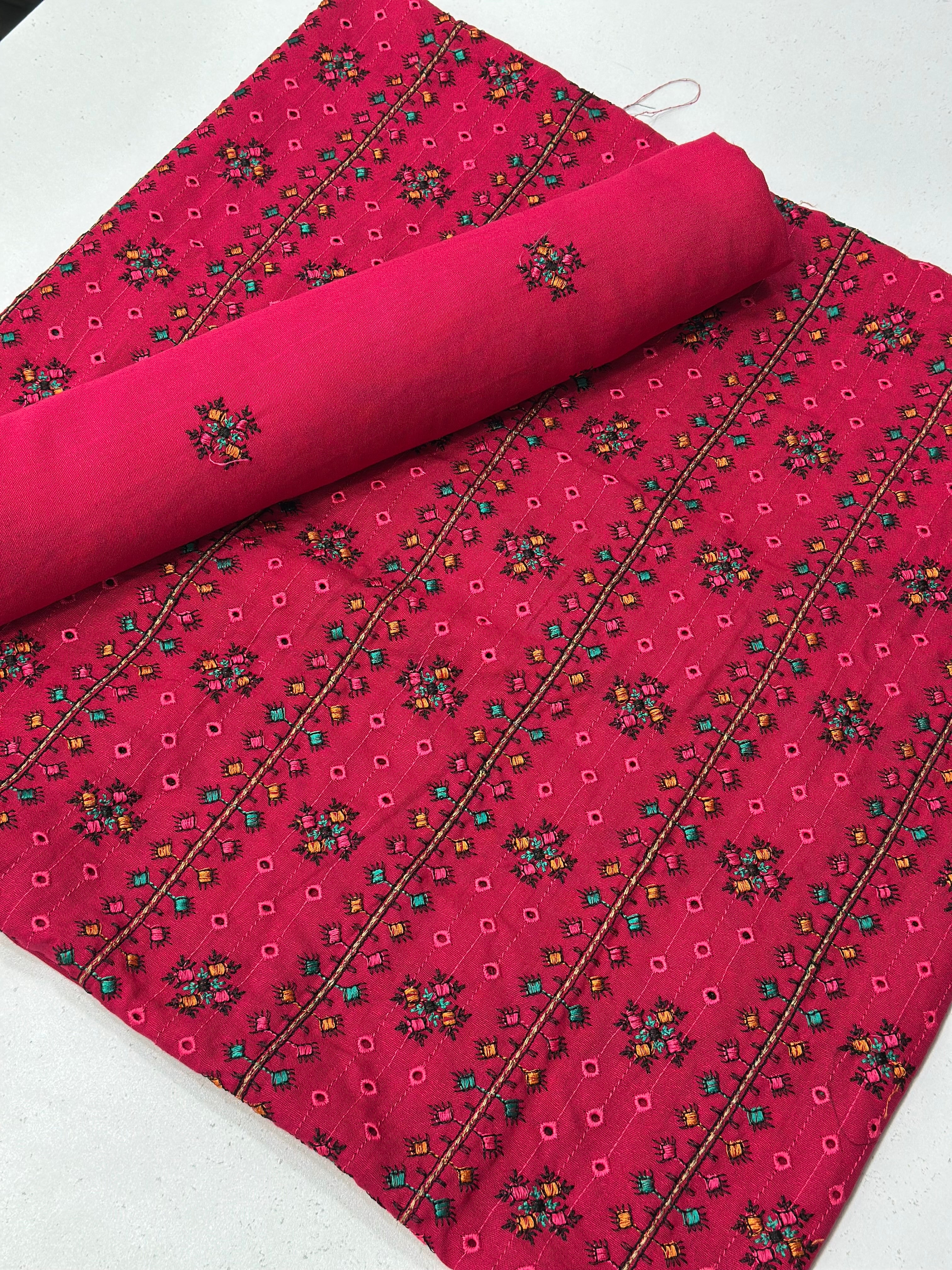 2pc Karandi Embroidery