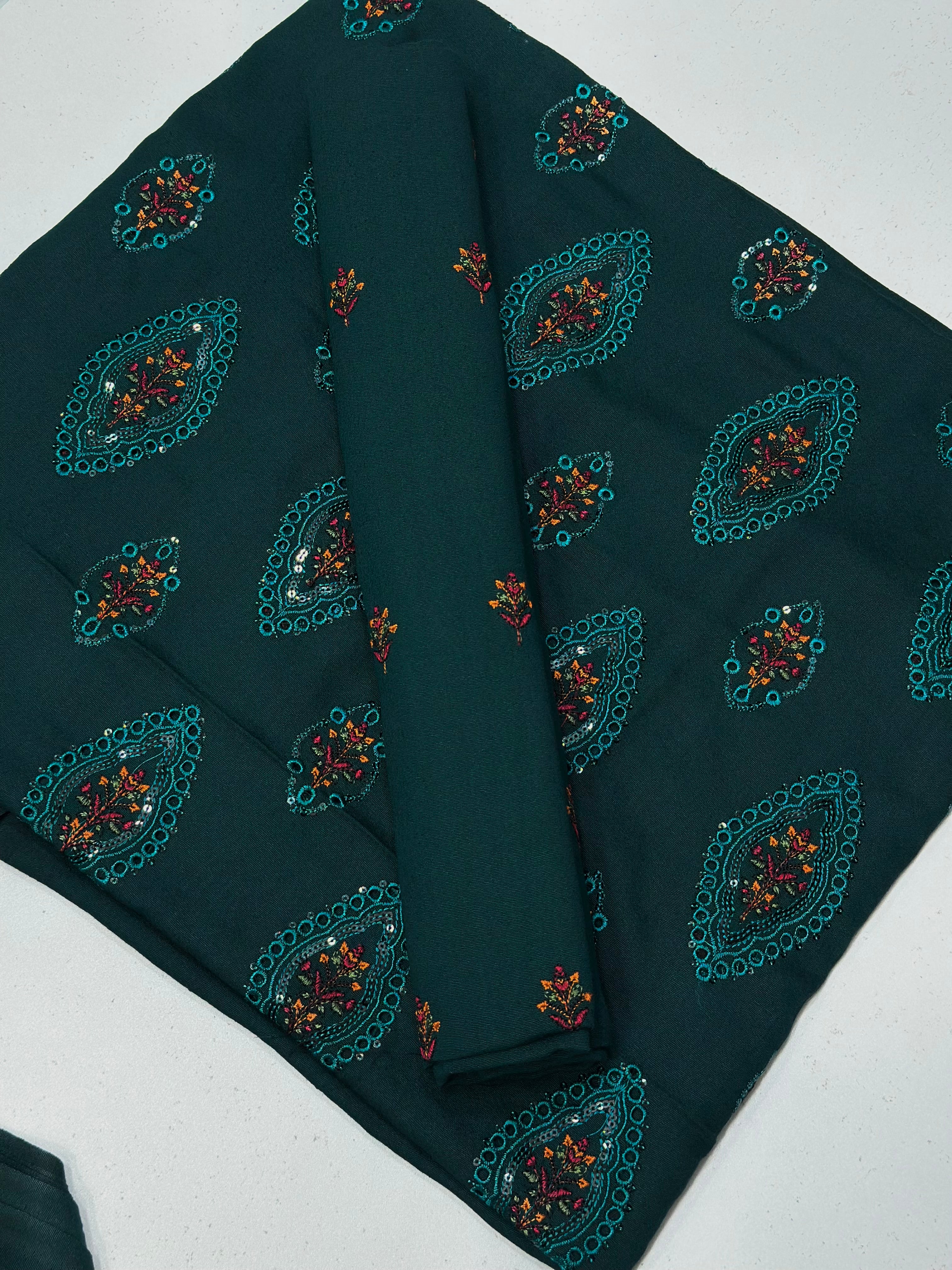 2pc Karandi Embroidery