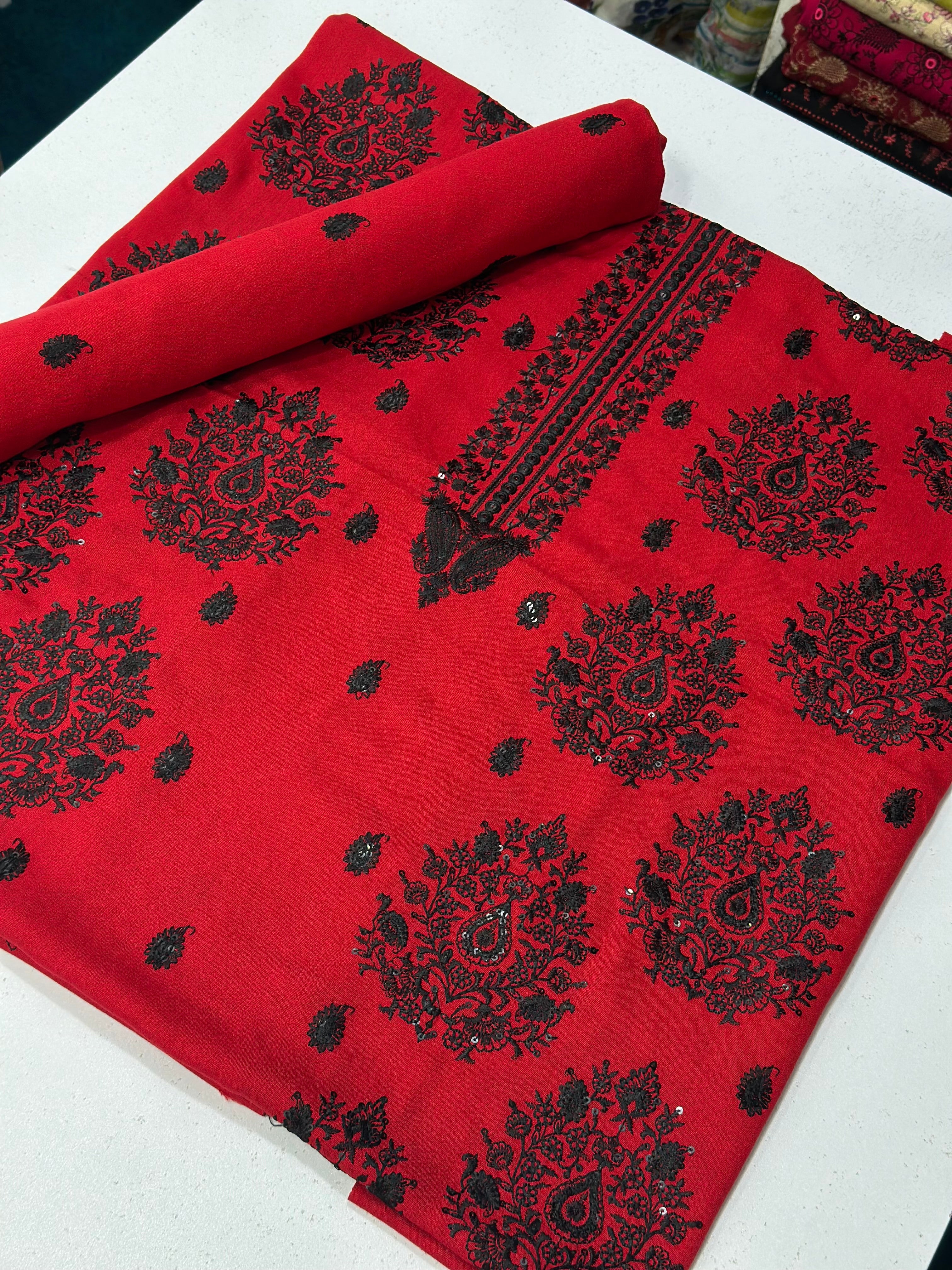 2pc Karandi Embroidery