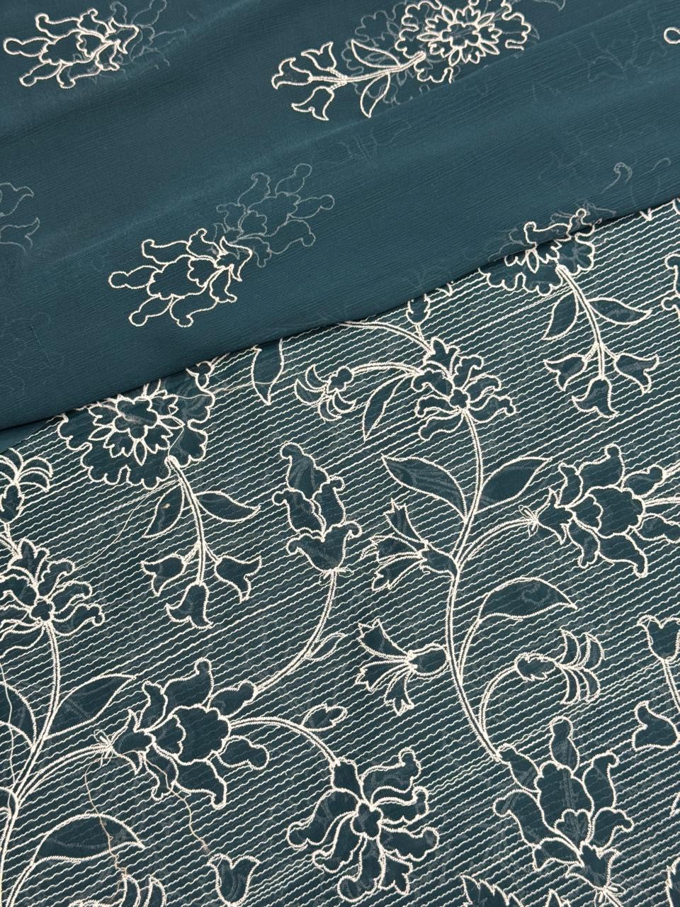 3pc swiss lawn Embroidery