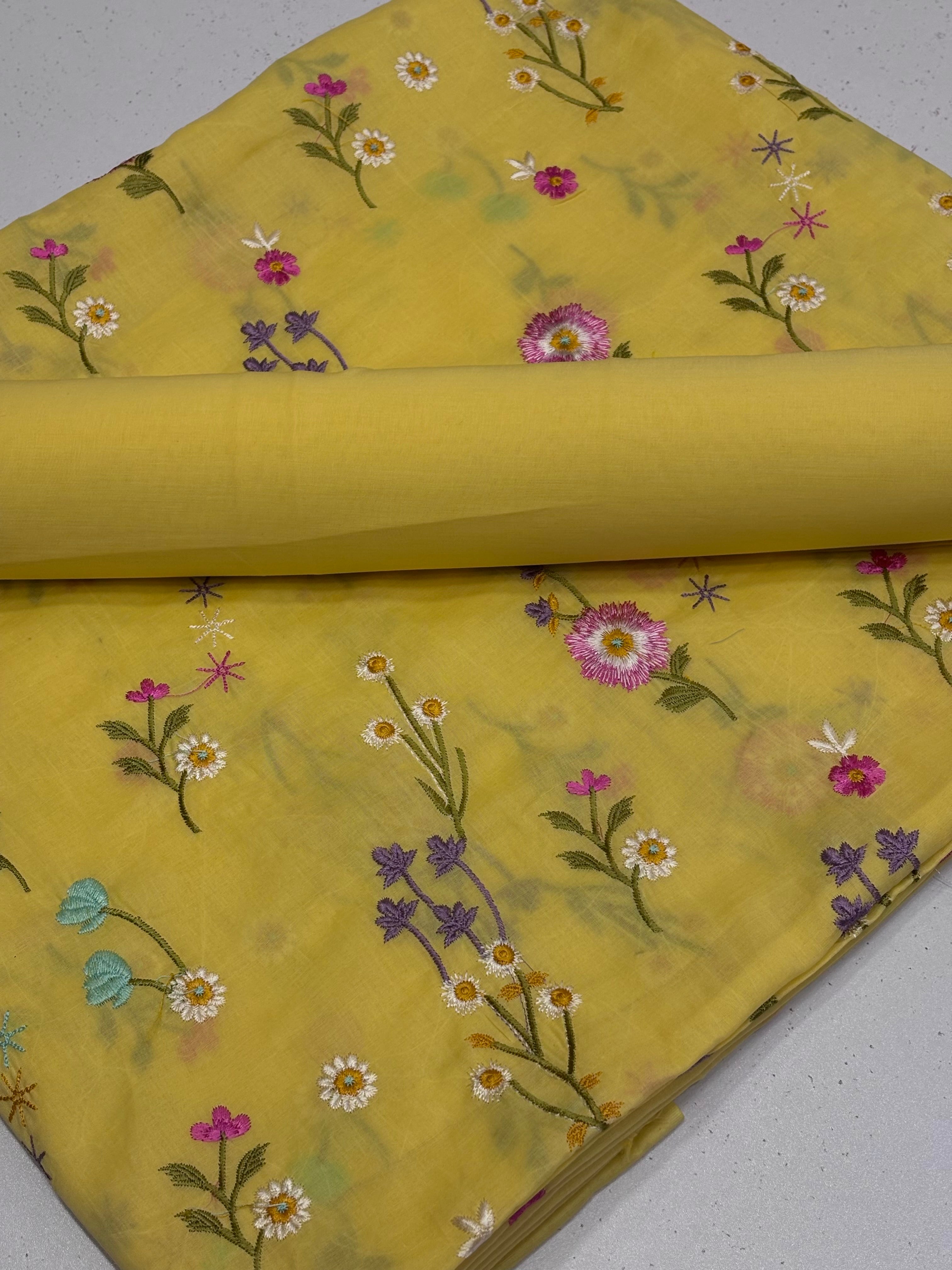 2pc Lawn Embroidery