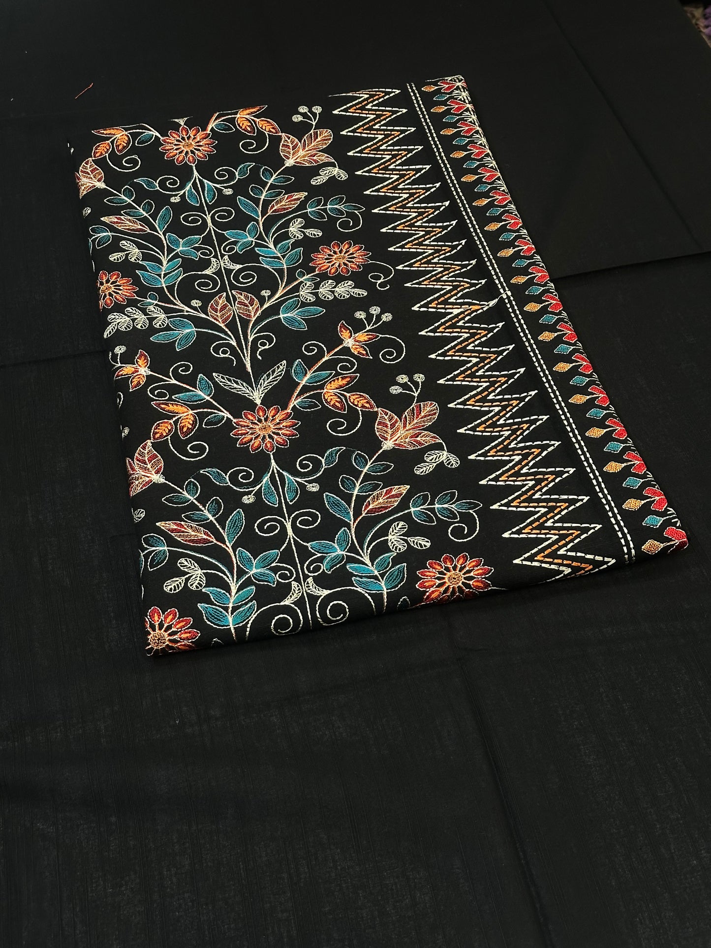 2pc Khaddar Embroidery