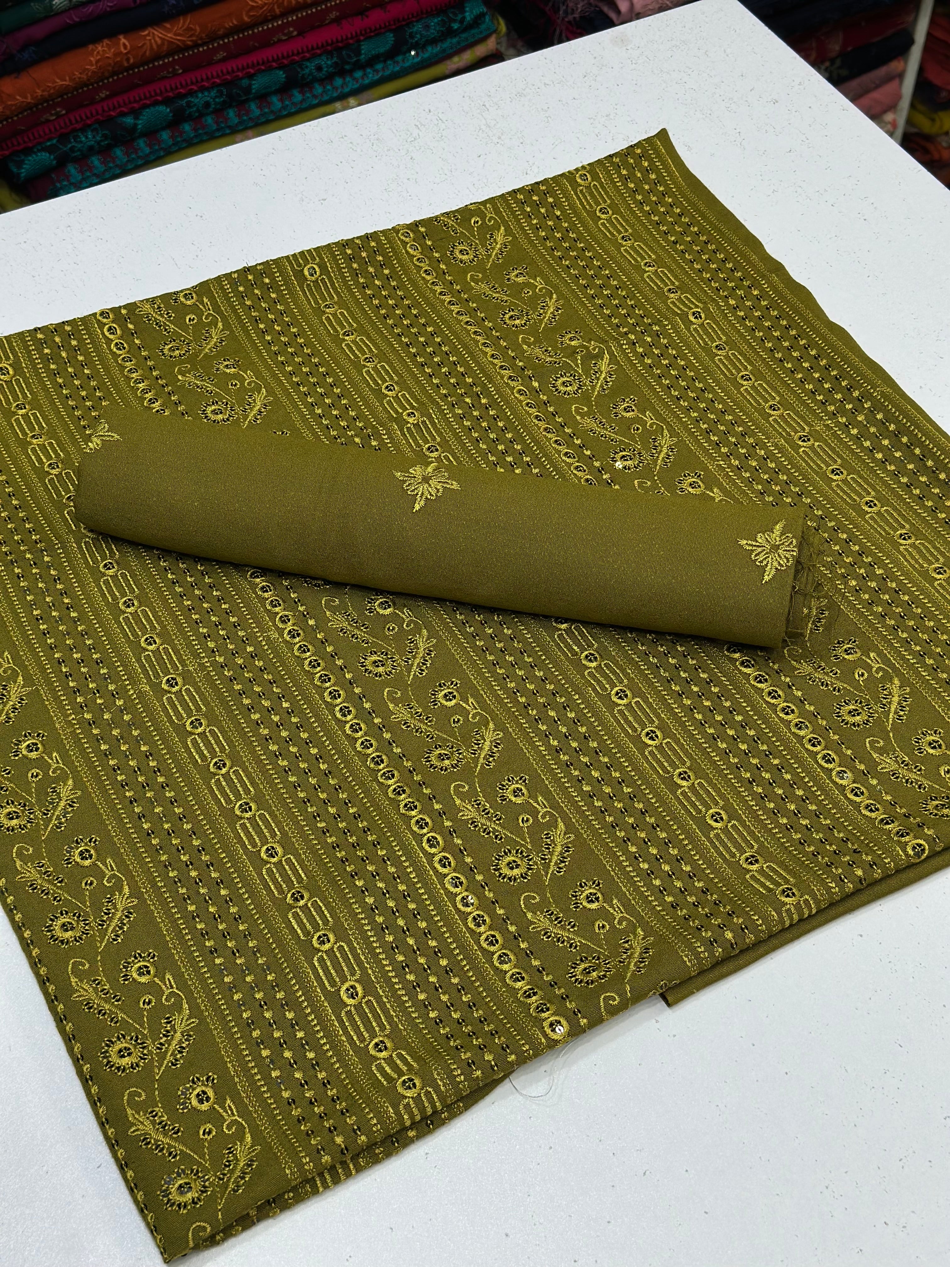 2pc Karandi Embroidery