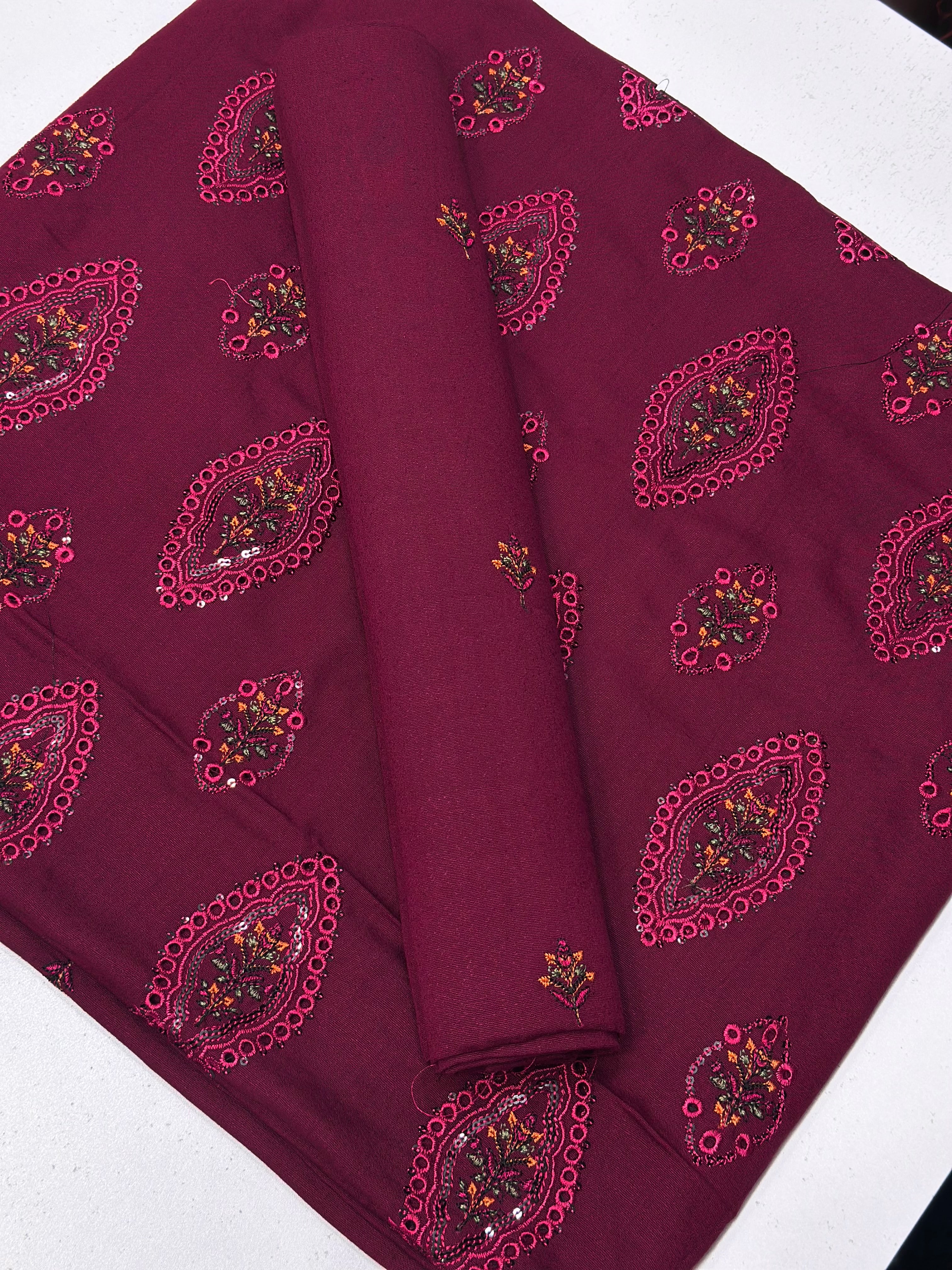 2pc Karandi Embroidery