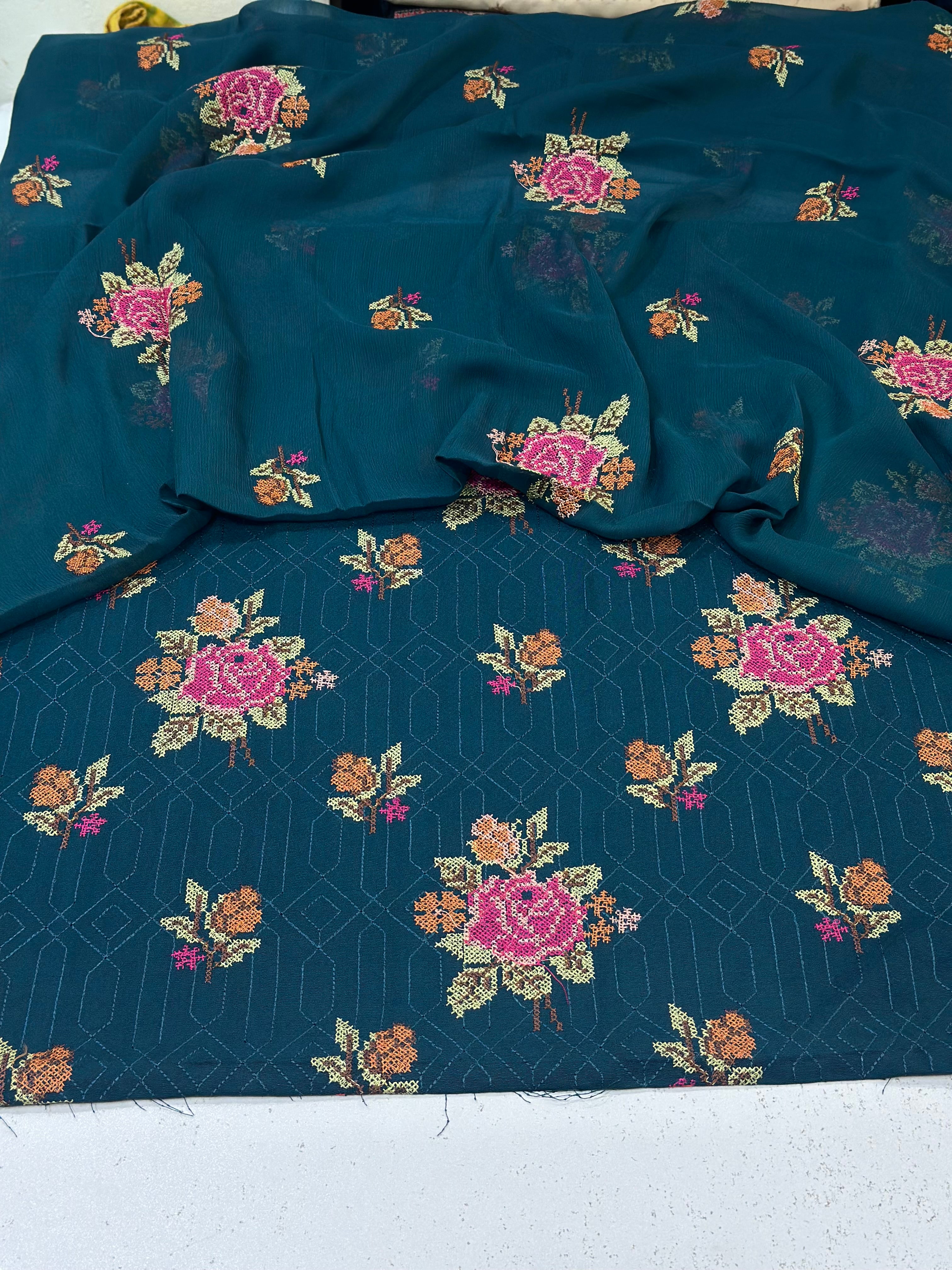 3pc karnadi Embroidery