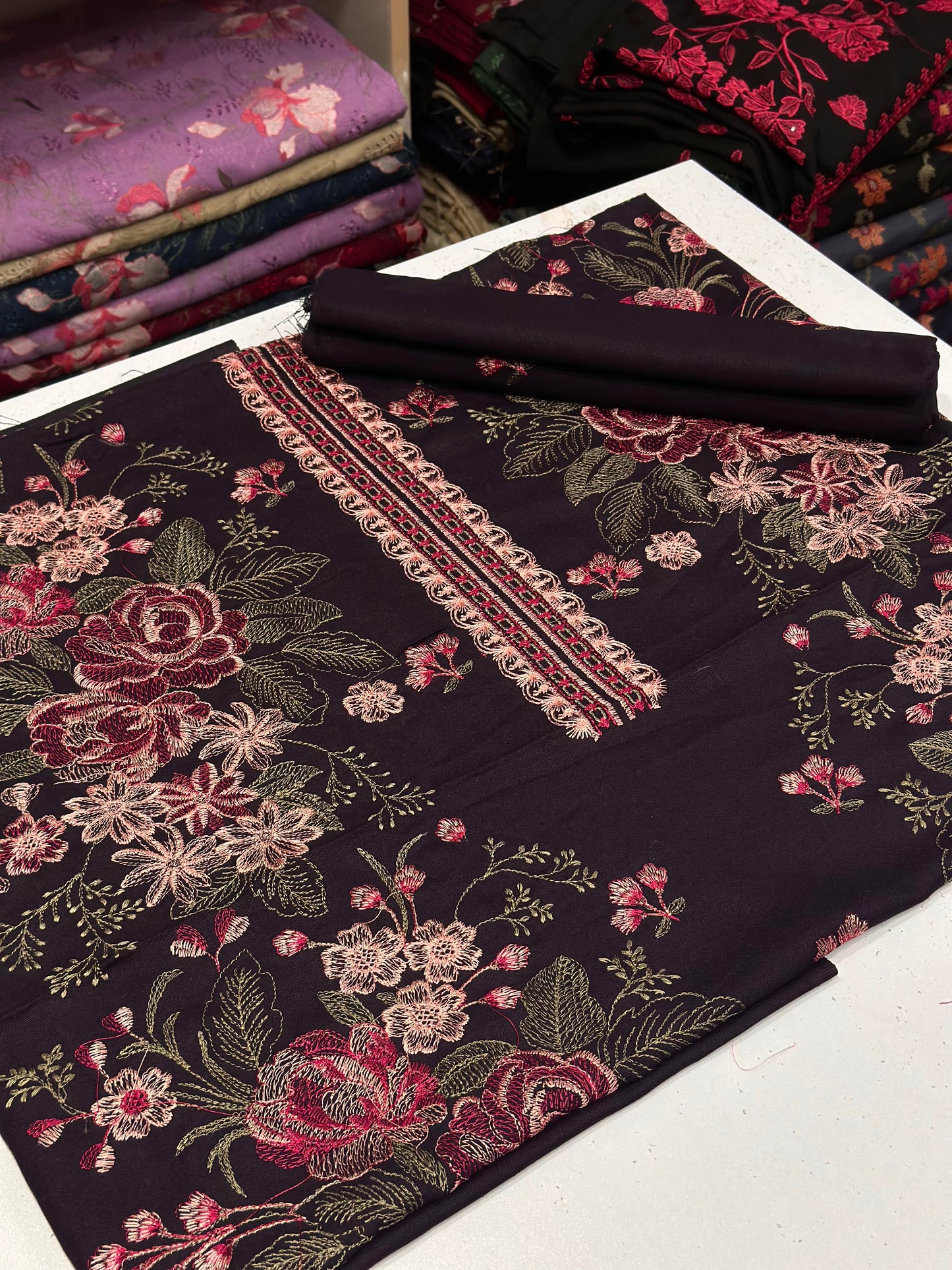 2pc Karandi Embroidery