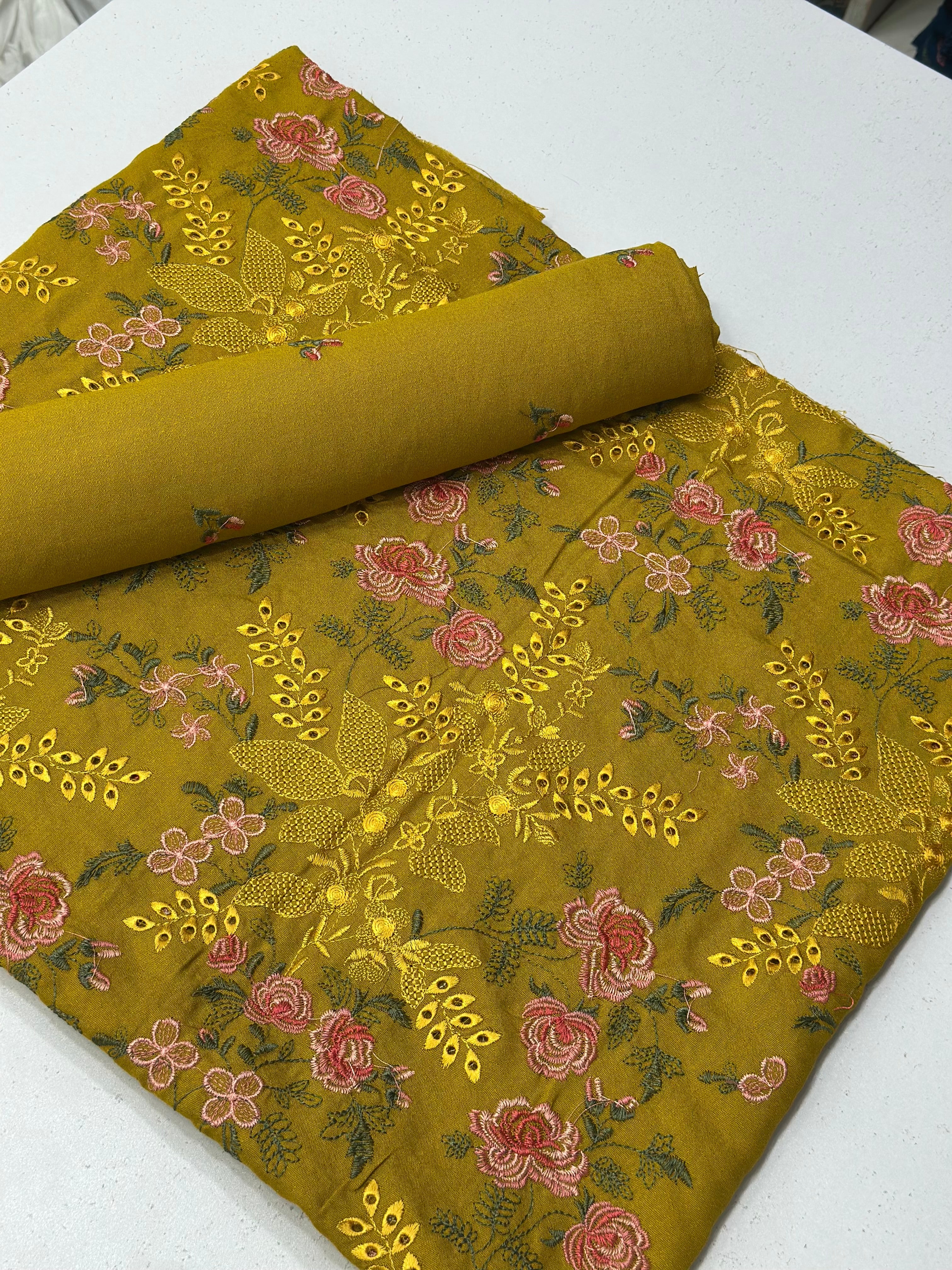 2pc Karandi Embroidery