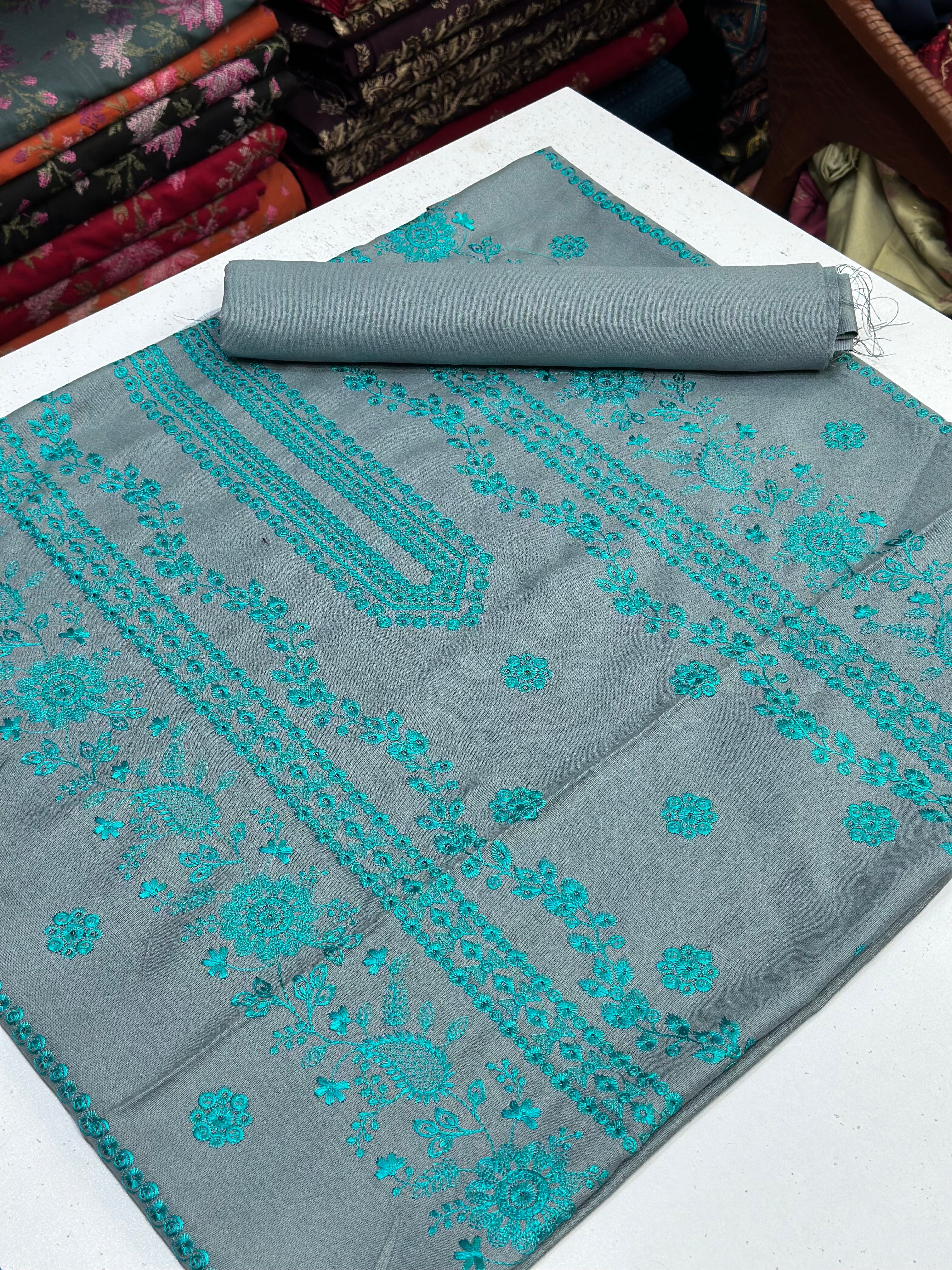 2pc Karandi Embroidery