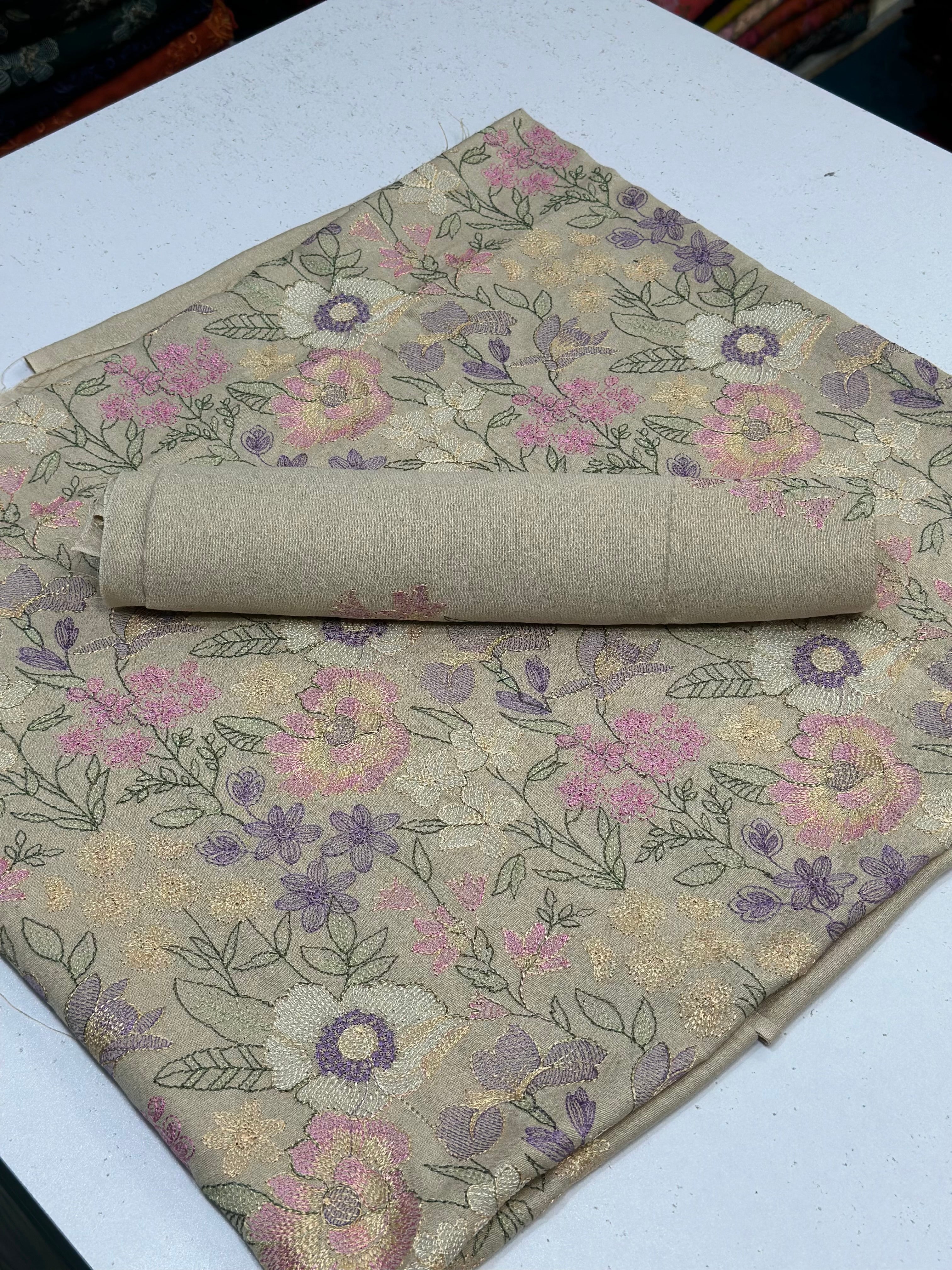 2pc Karandi Embroidery