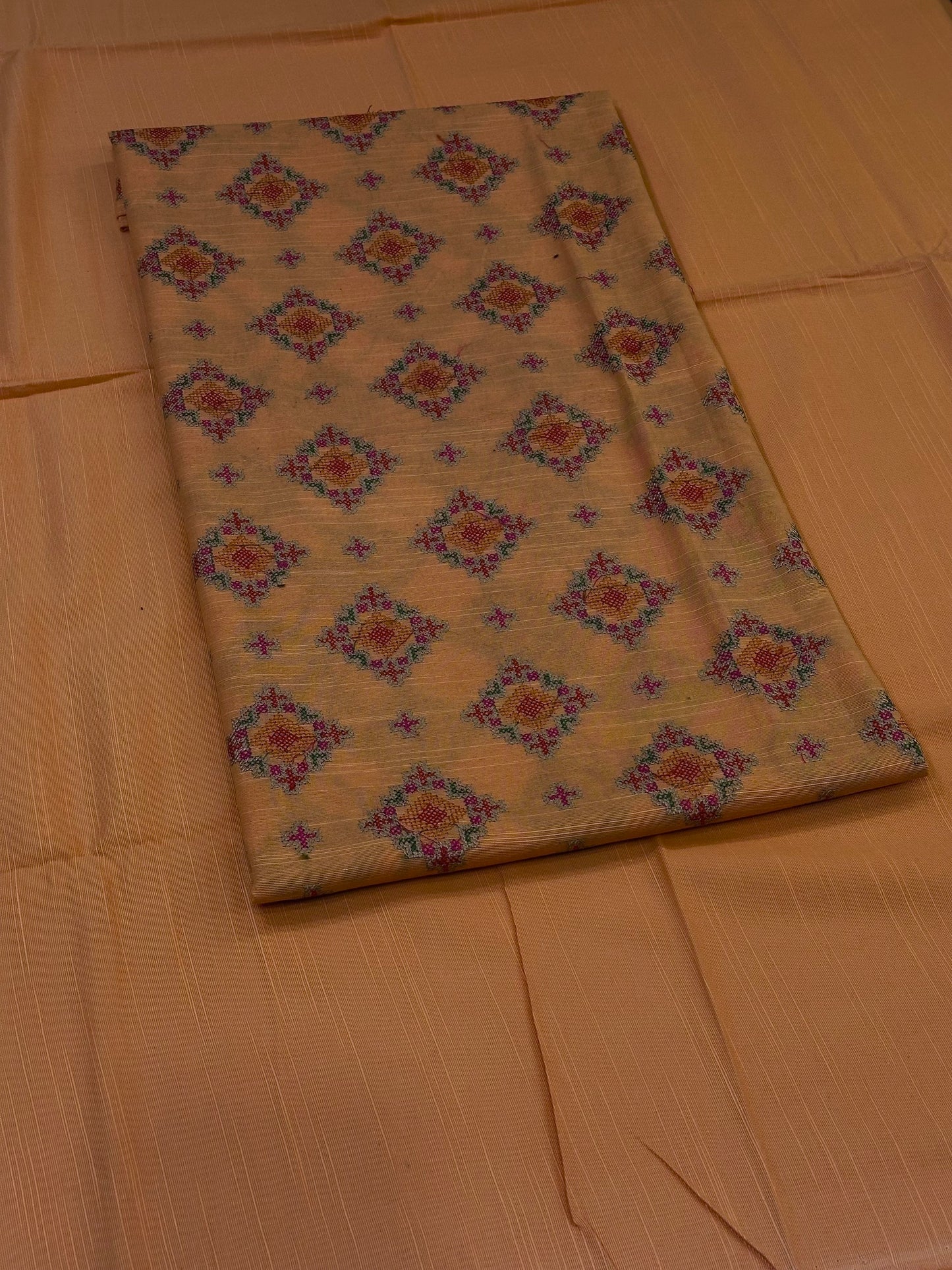 2pc Khaddar Embroidery