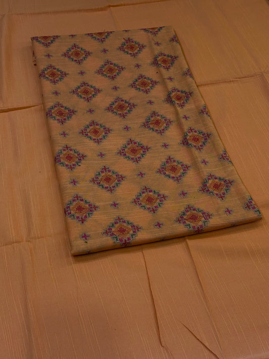 2pc Khaddar Embroidery