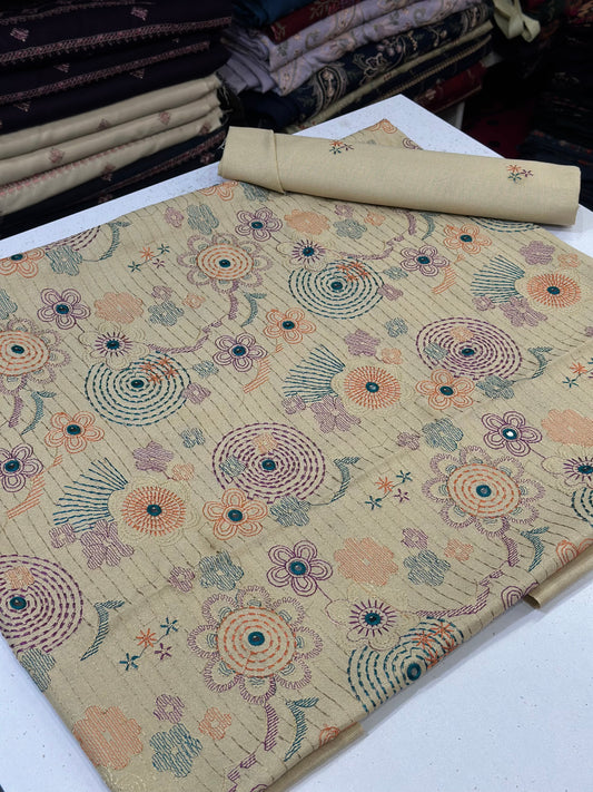 2pc Karandi Embroidery