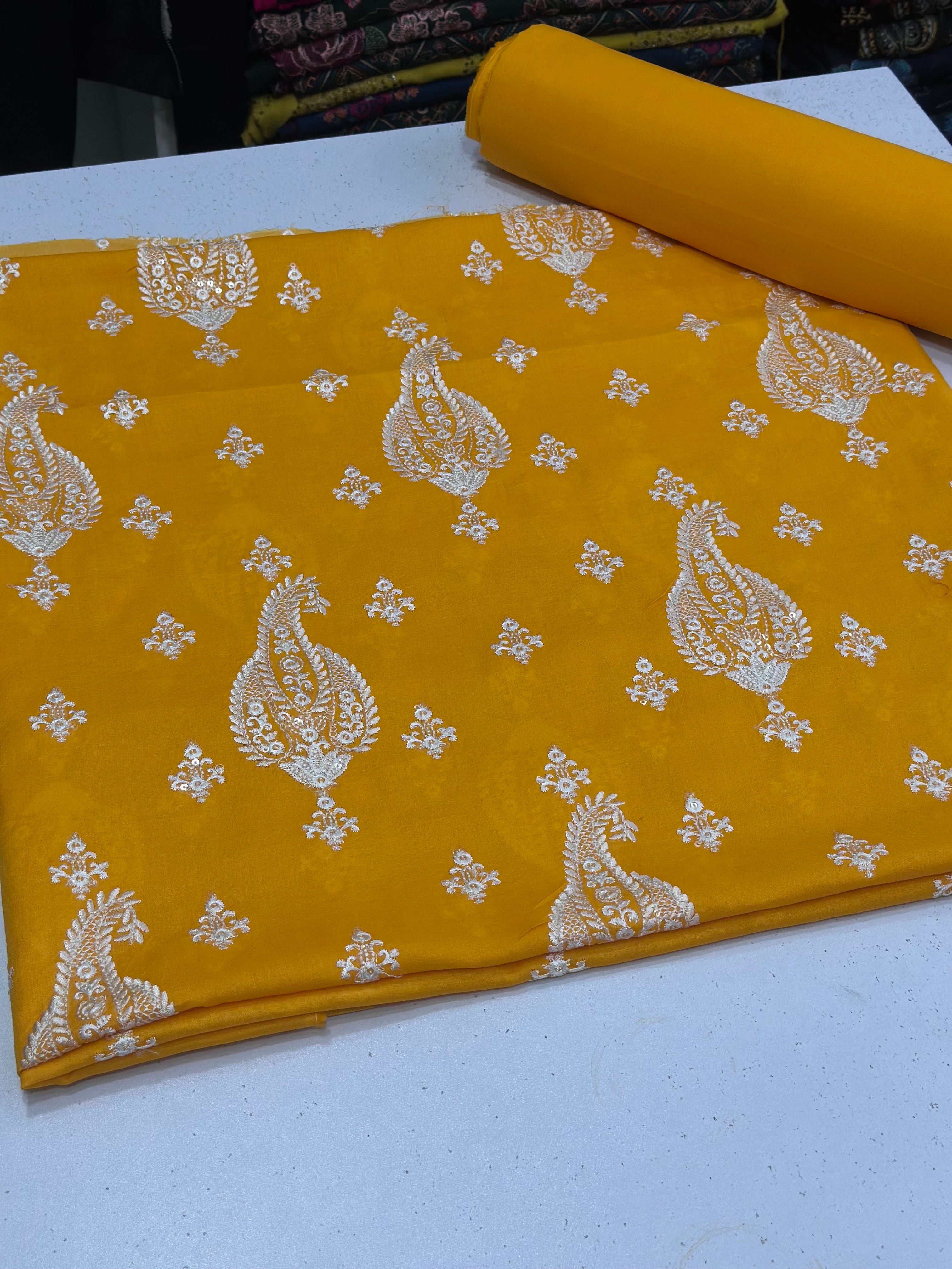 2pc Lawn Embroidery