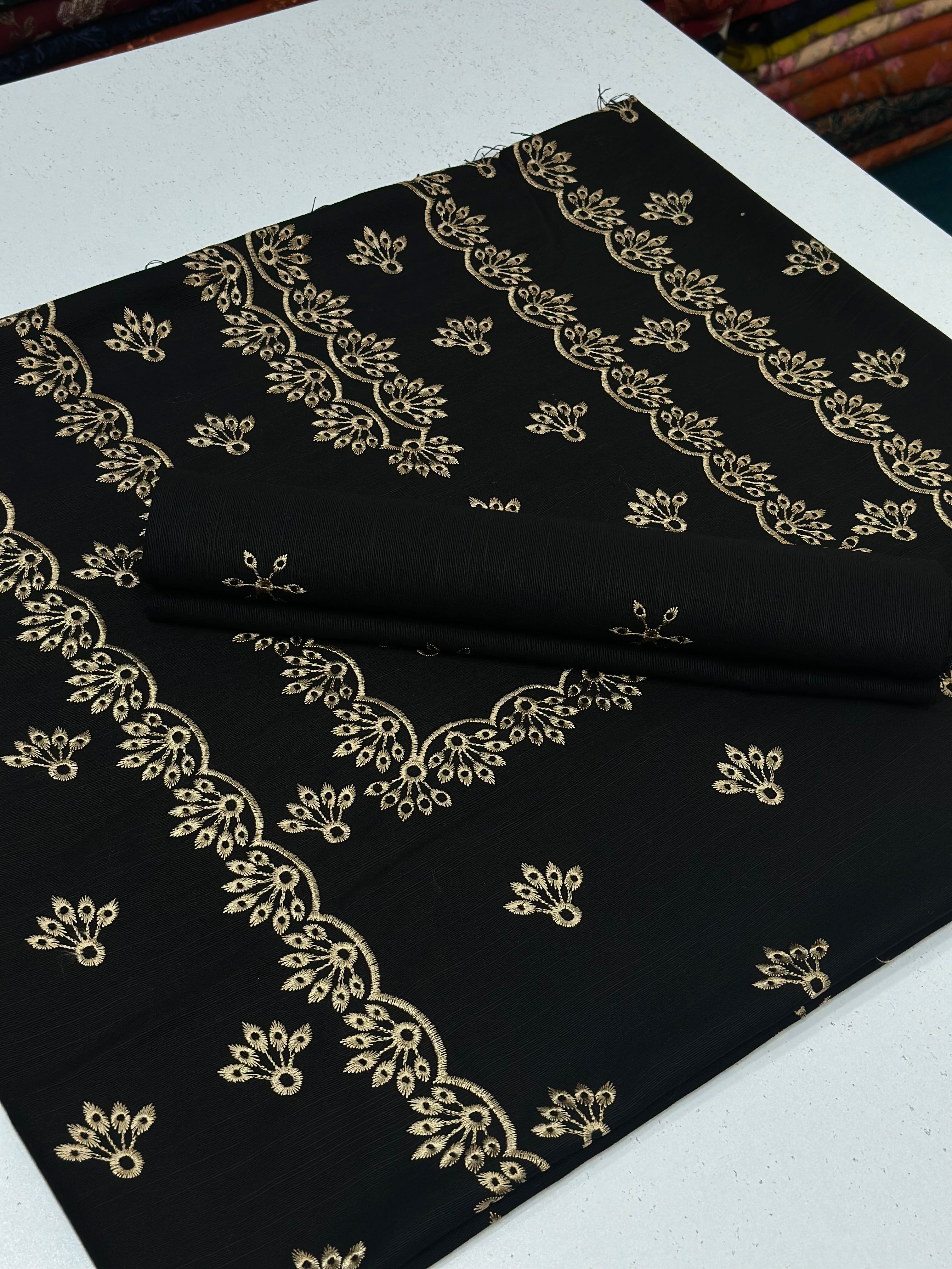 2pc Khaddar Embroidery