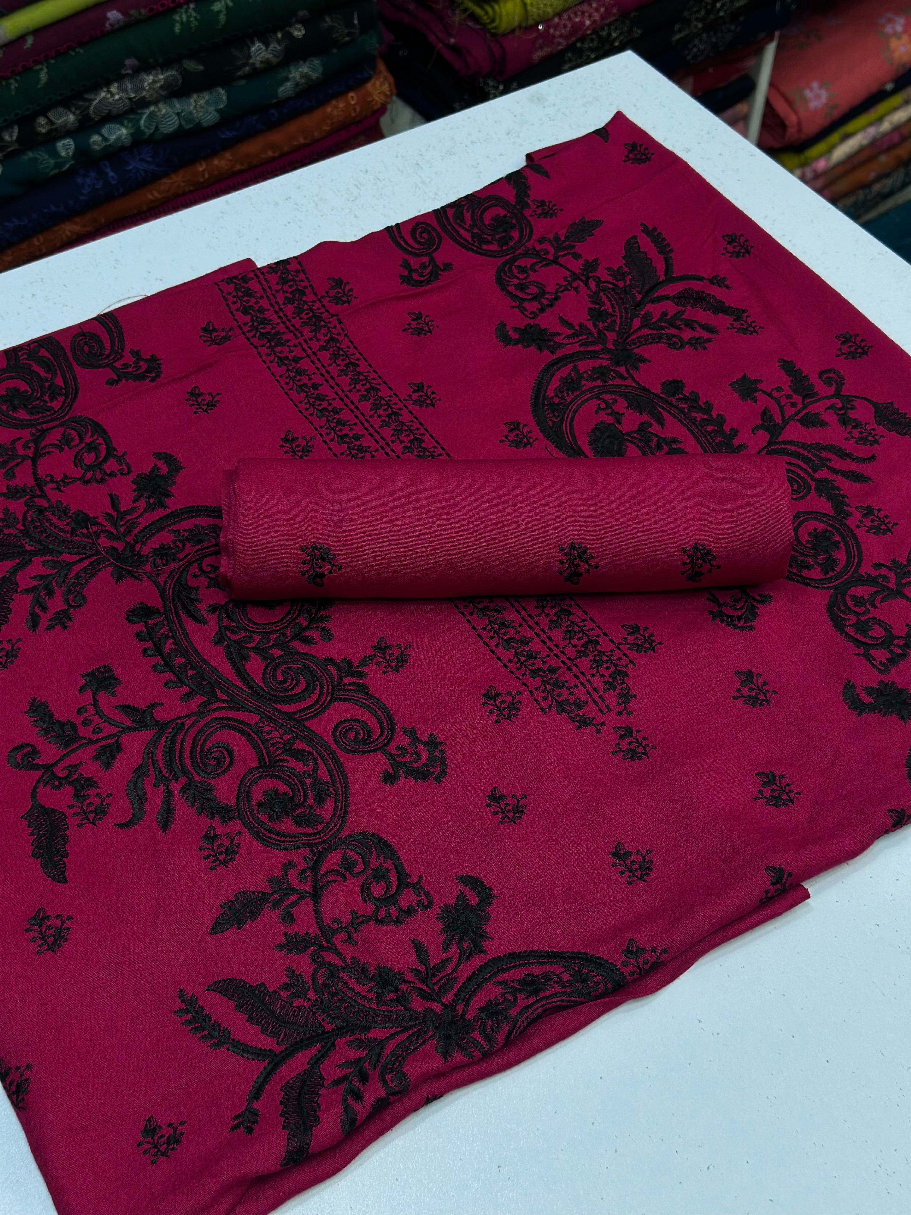 2pc Karandi Embroidery