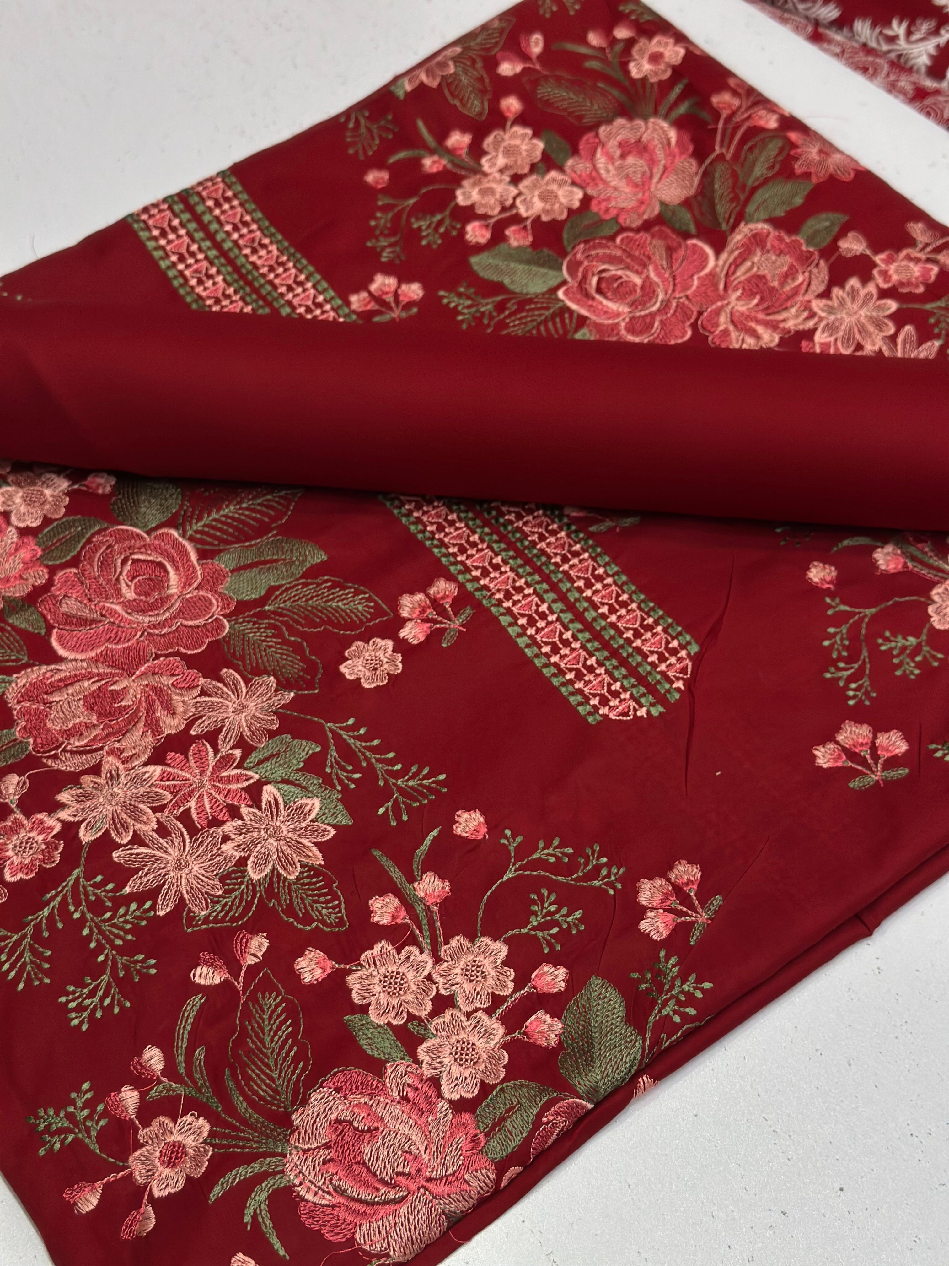 2pc Lawn Embroidery