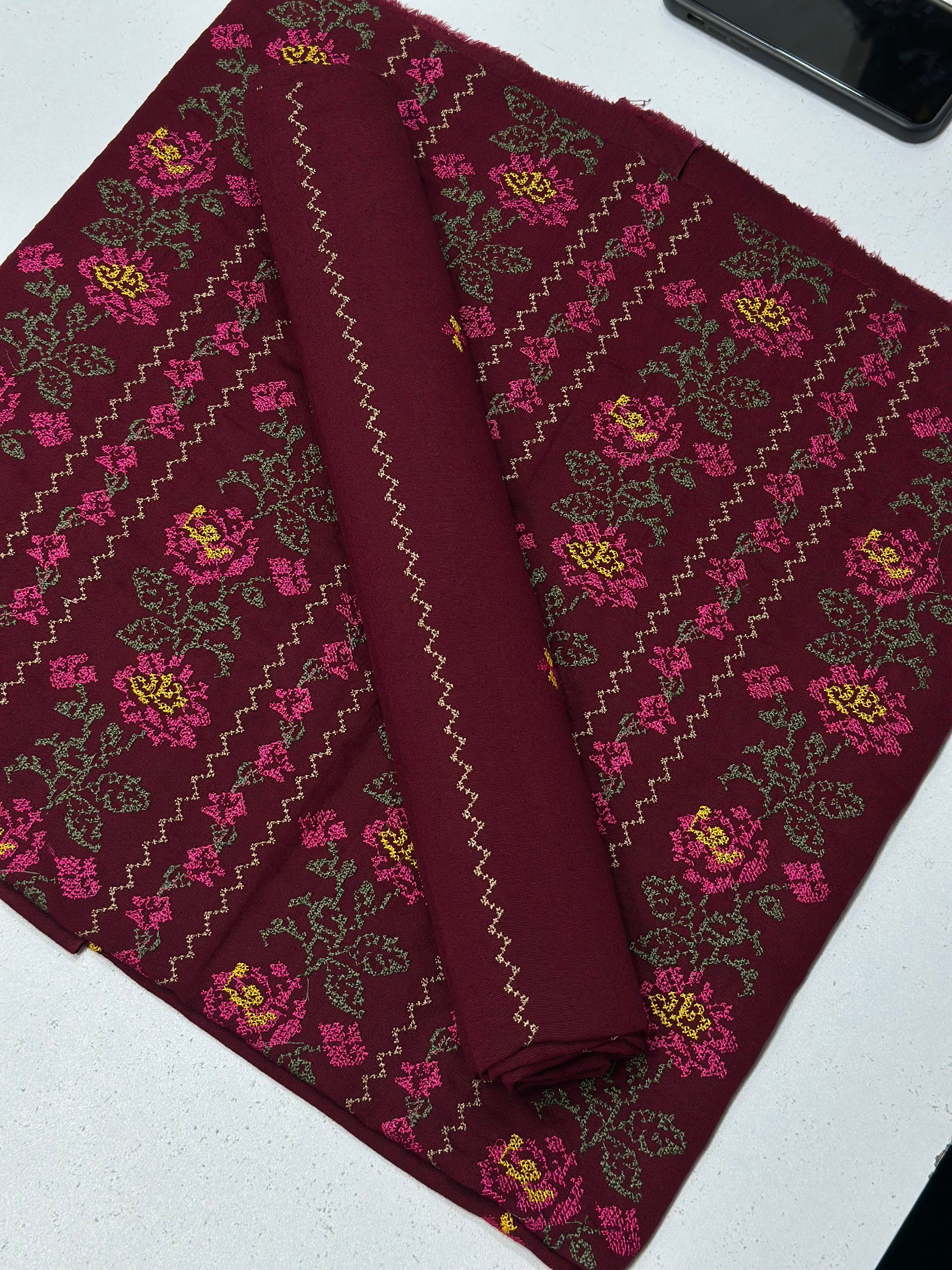 2pc Karandi Embroidery