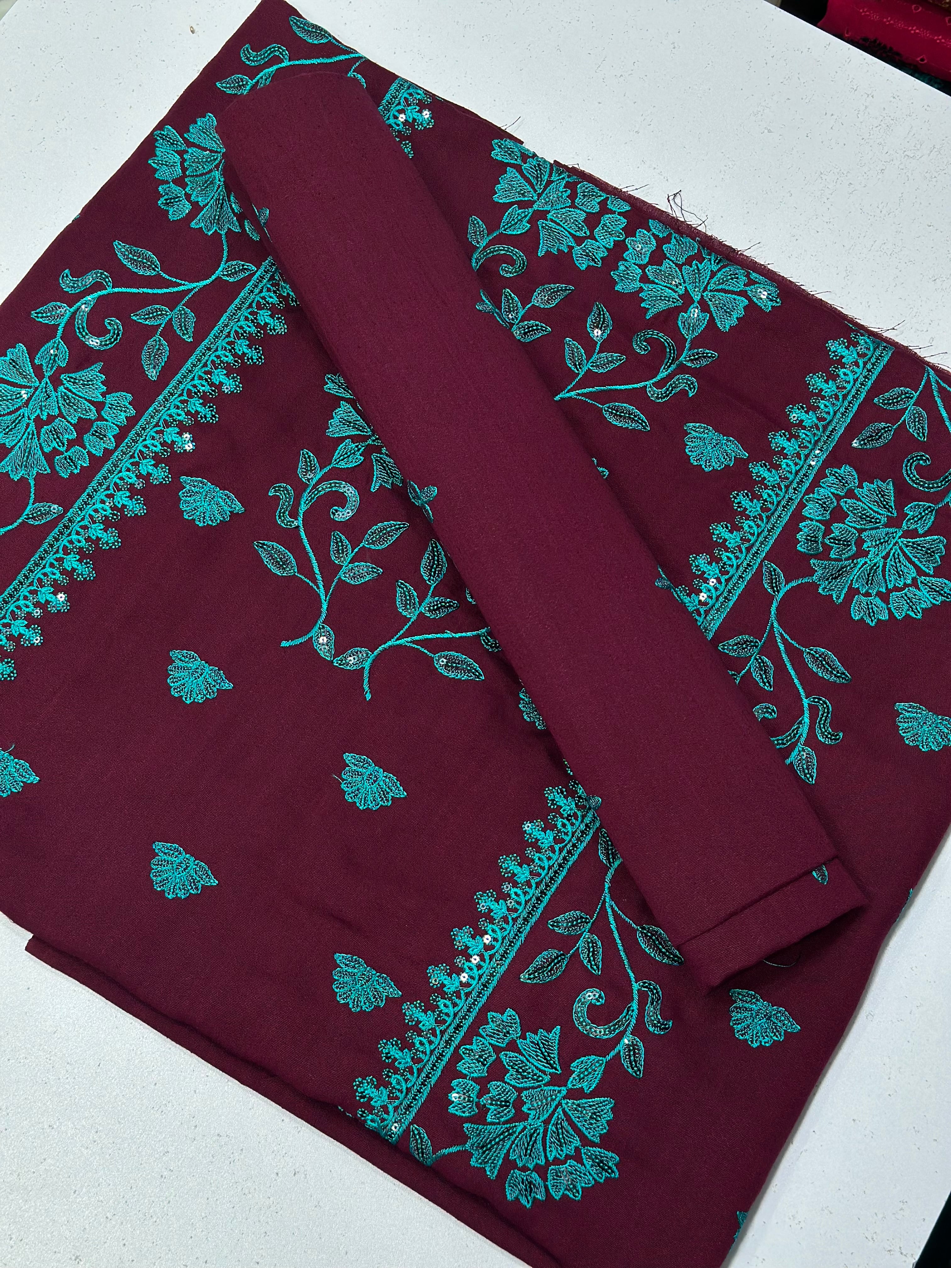 2pc Karandi Embroidery