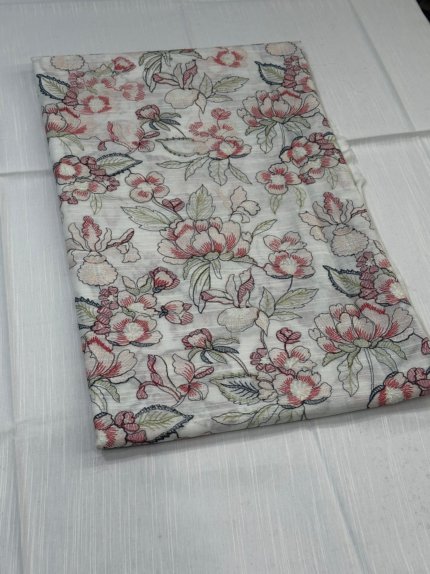 2pc Khaddar Embroidery